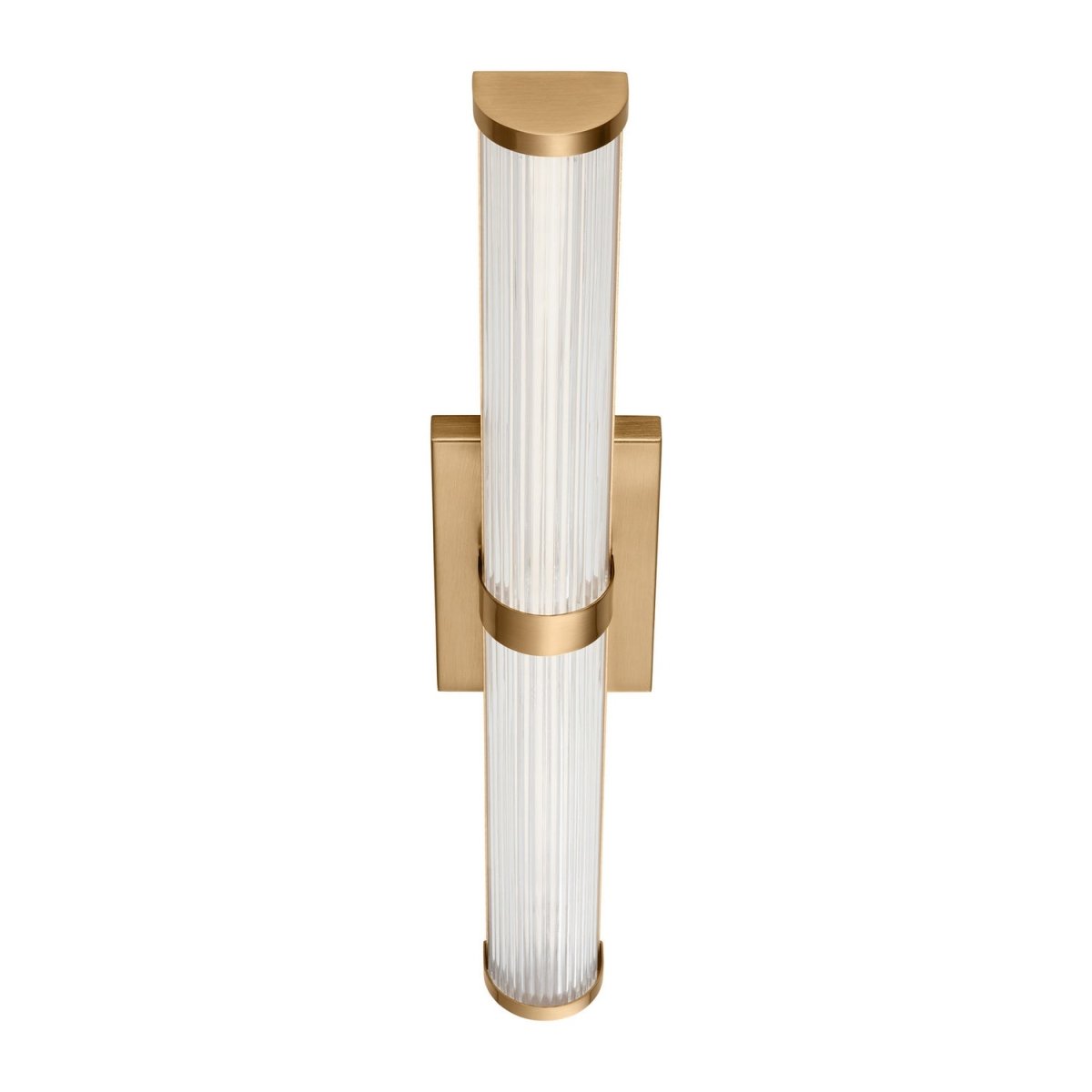 Barre d'éclairage de salle de bain Syden - Nickel brossé 48" by Visual Comfort Studio | Luminaires & cie