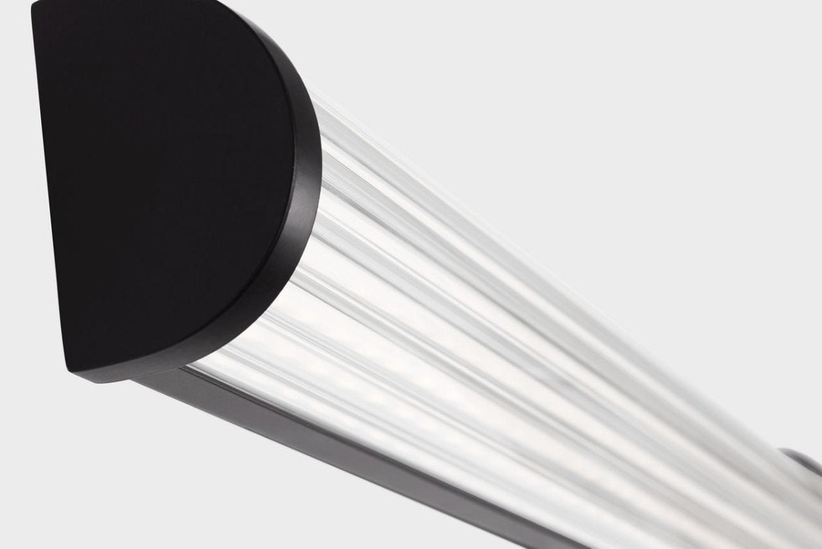 Barre d'éclairage de salle de bain Syden - Nickel brossé 48" by Visual Comfort Studio | Luminaires & cie