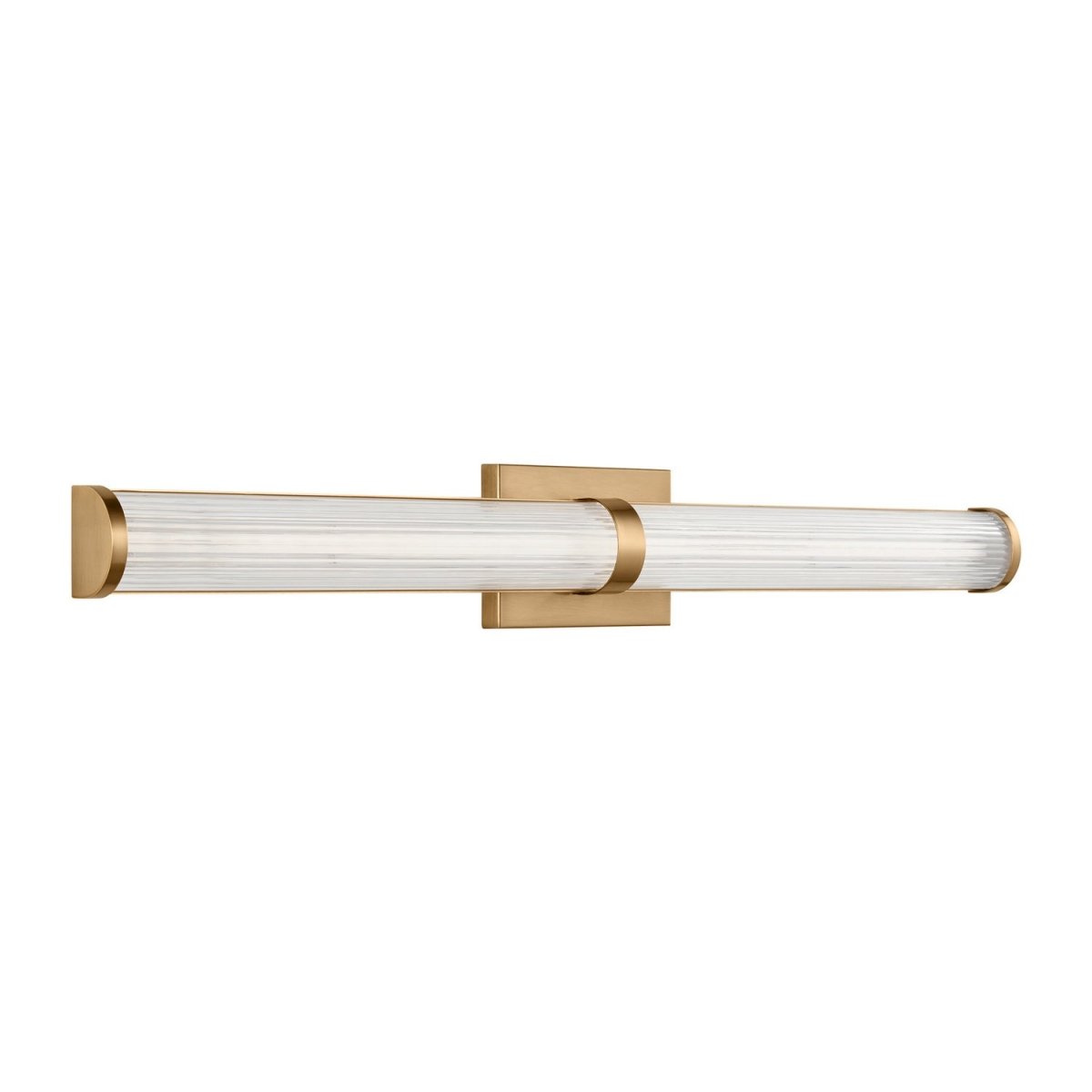 Barre d'éclairage de salle de bain Syden - Nickel brossé 48" by Visual Comfort Studio | Luminaires & cie