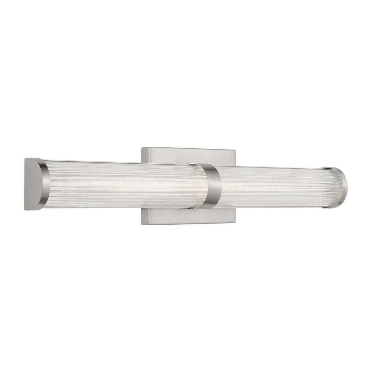 Barre d'éclairage de salle de bain Syden - Nickel brossé 48" by Visual Comfort Studio | Luminaires & cie