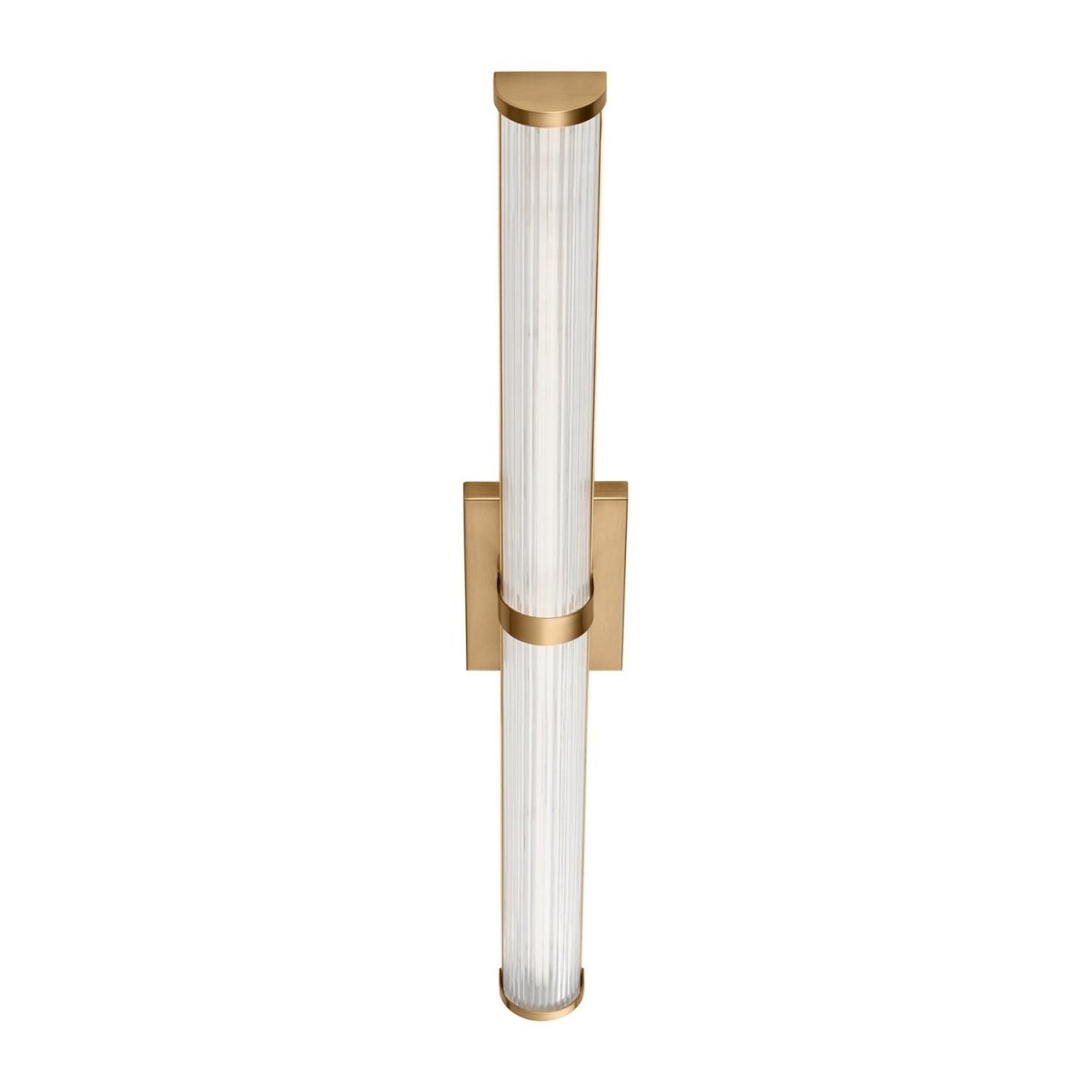 Barre d'éclairage de salle de bain Syden - Nickel brossé 48" by Visual Comfort Studio | Luminaires & cie