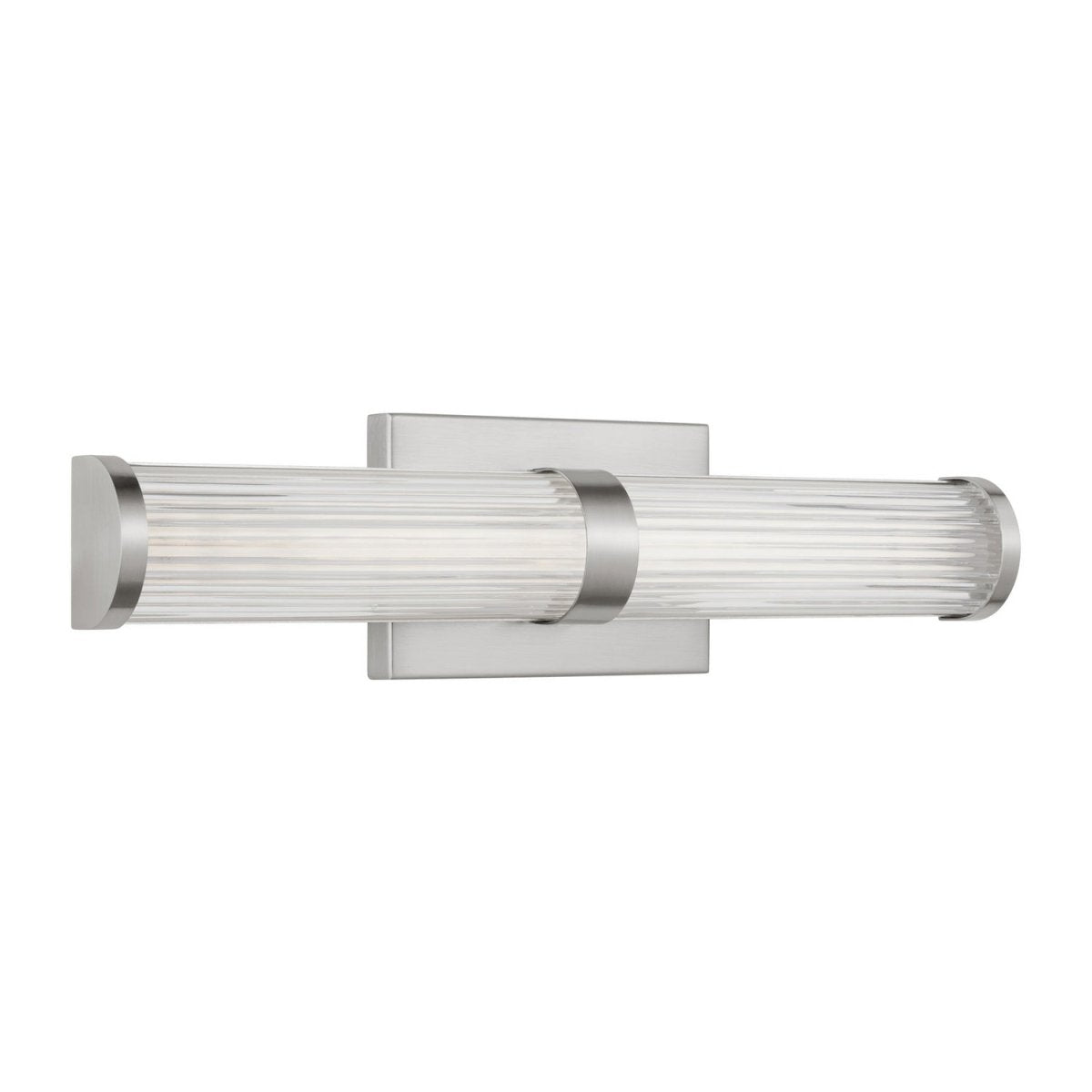 Barre d'éclairage de salle de bain Syden - Nickel brossé 48" by Visual Comfort Studio | Luminaires & cie