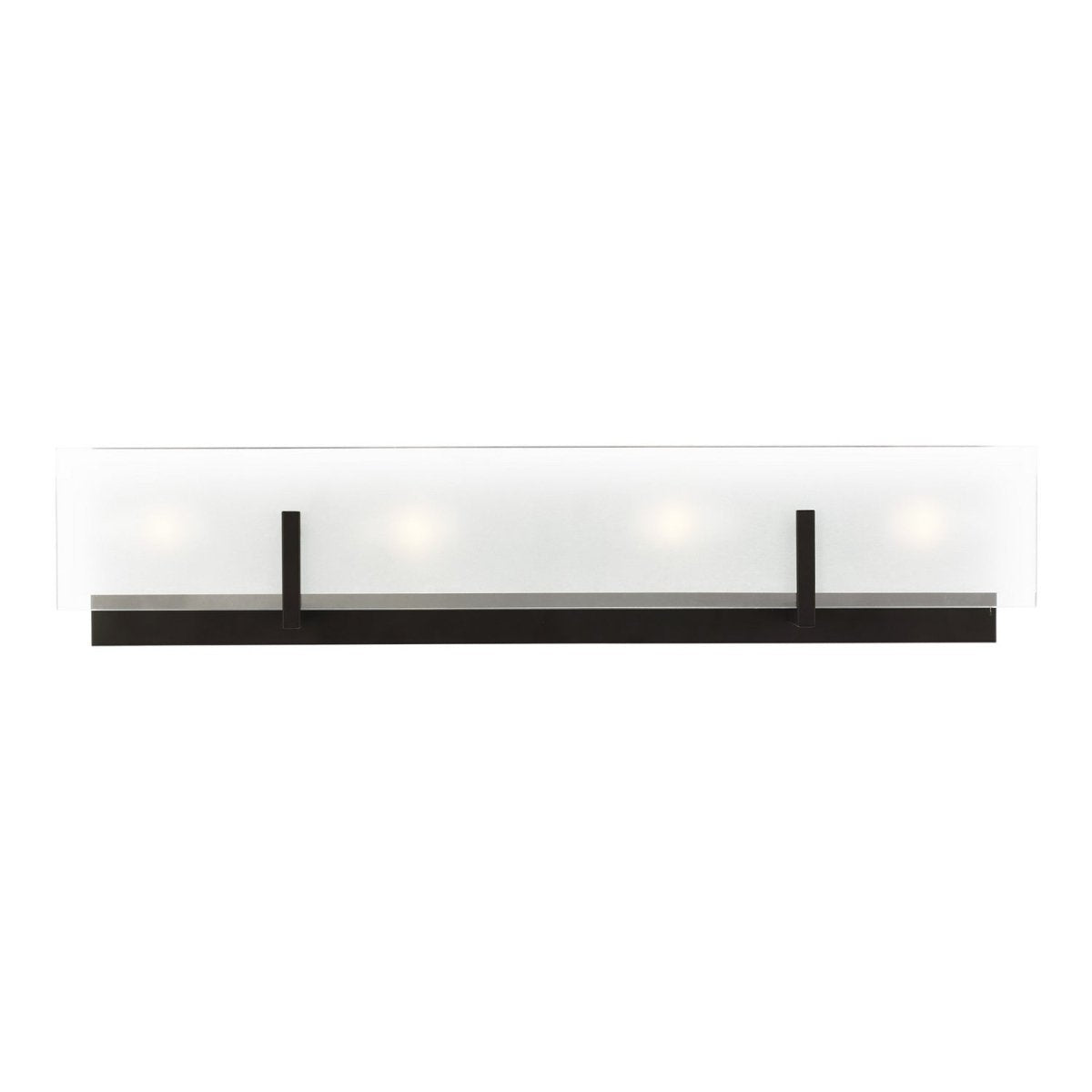 Barre d'éclairage de salle de bain Syll - Noir minuit 26" by Visual Comfort Studio | Luminaires & cie