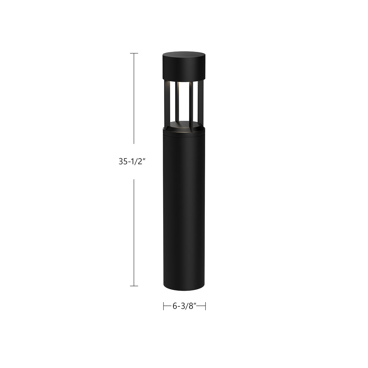Borne d'éclairage Novato 35 1/2" – vue 4