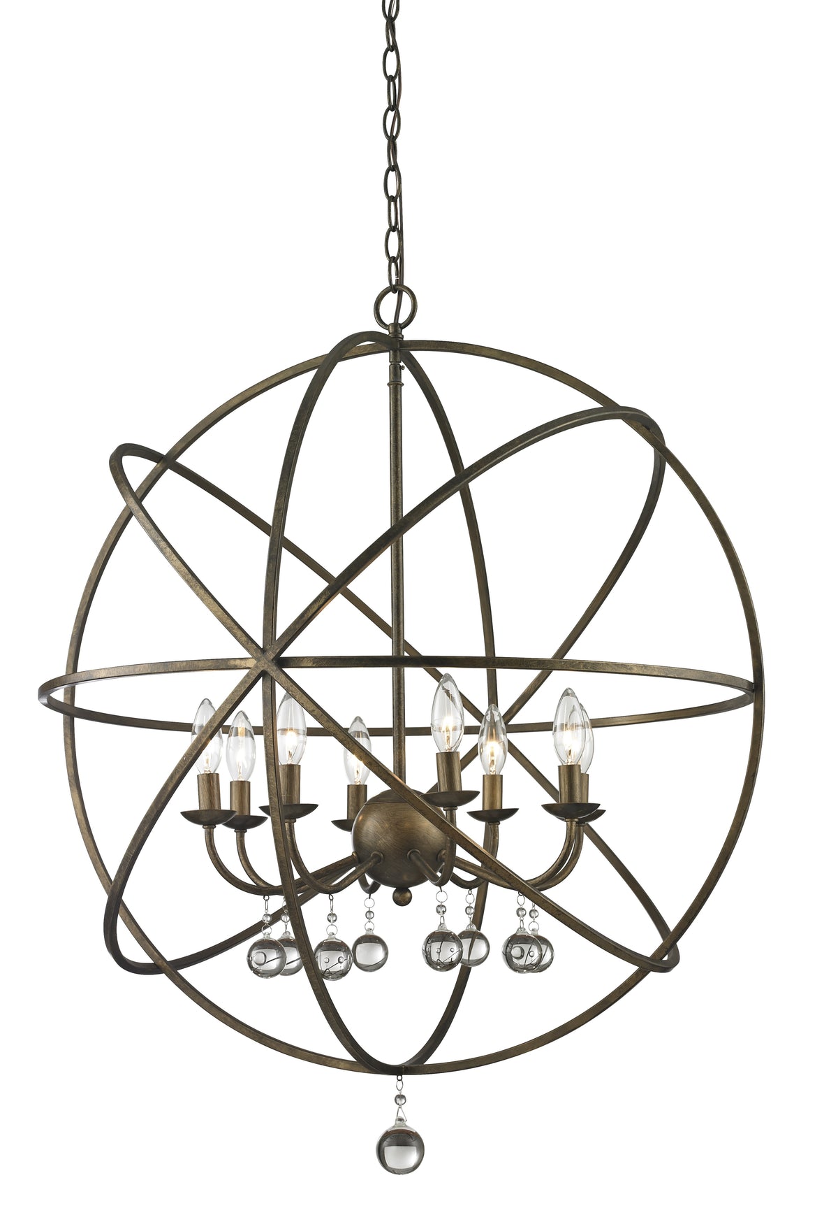 Lustre Acadia Bronze doré, 30" – Z-Lite