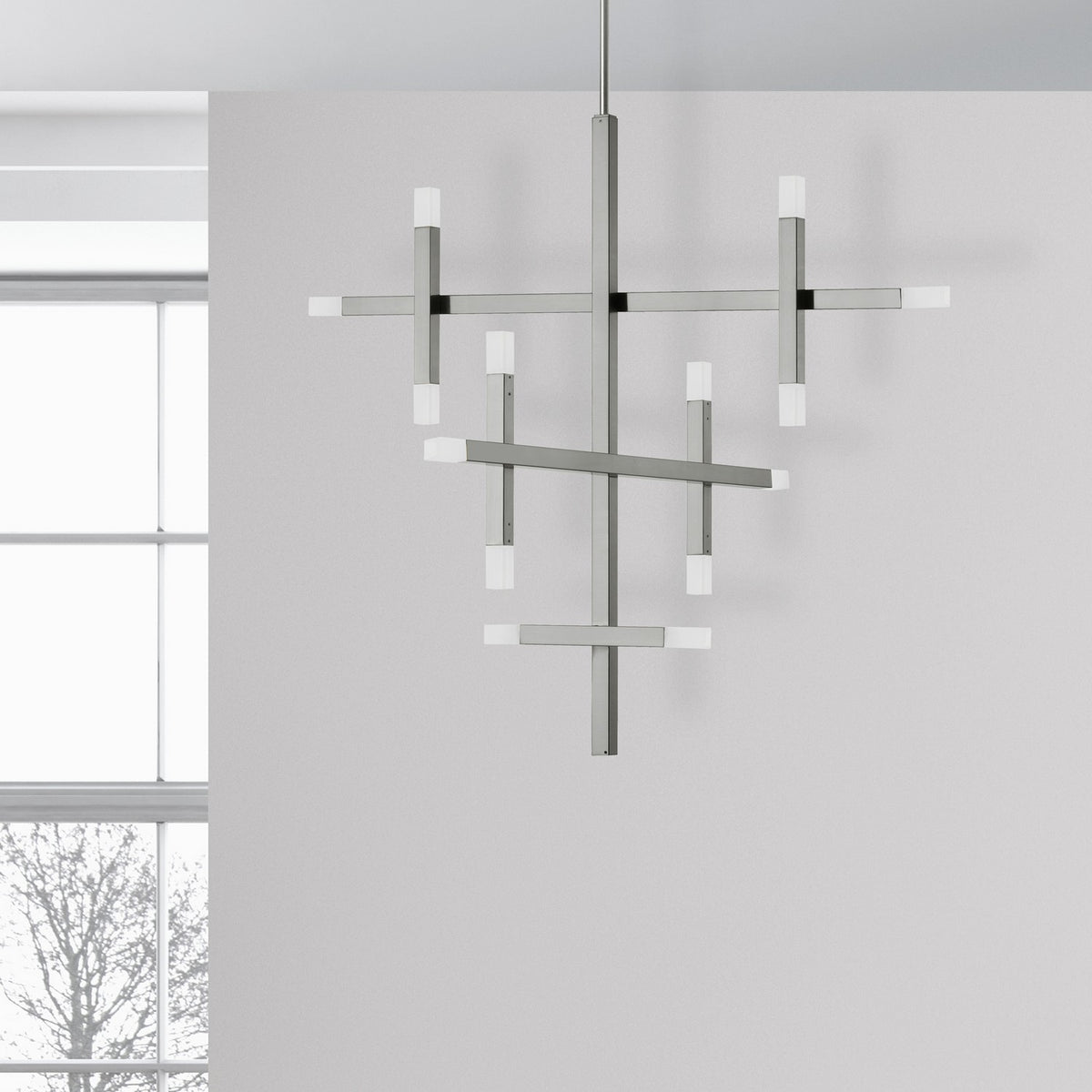 Lustre Acasia Chrome poli – vue 2