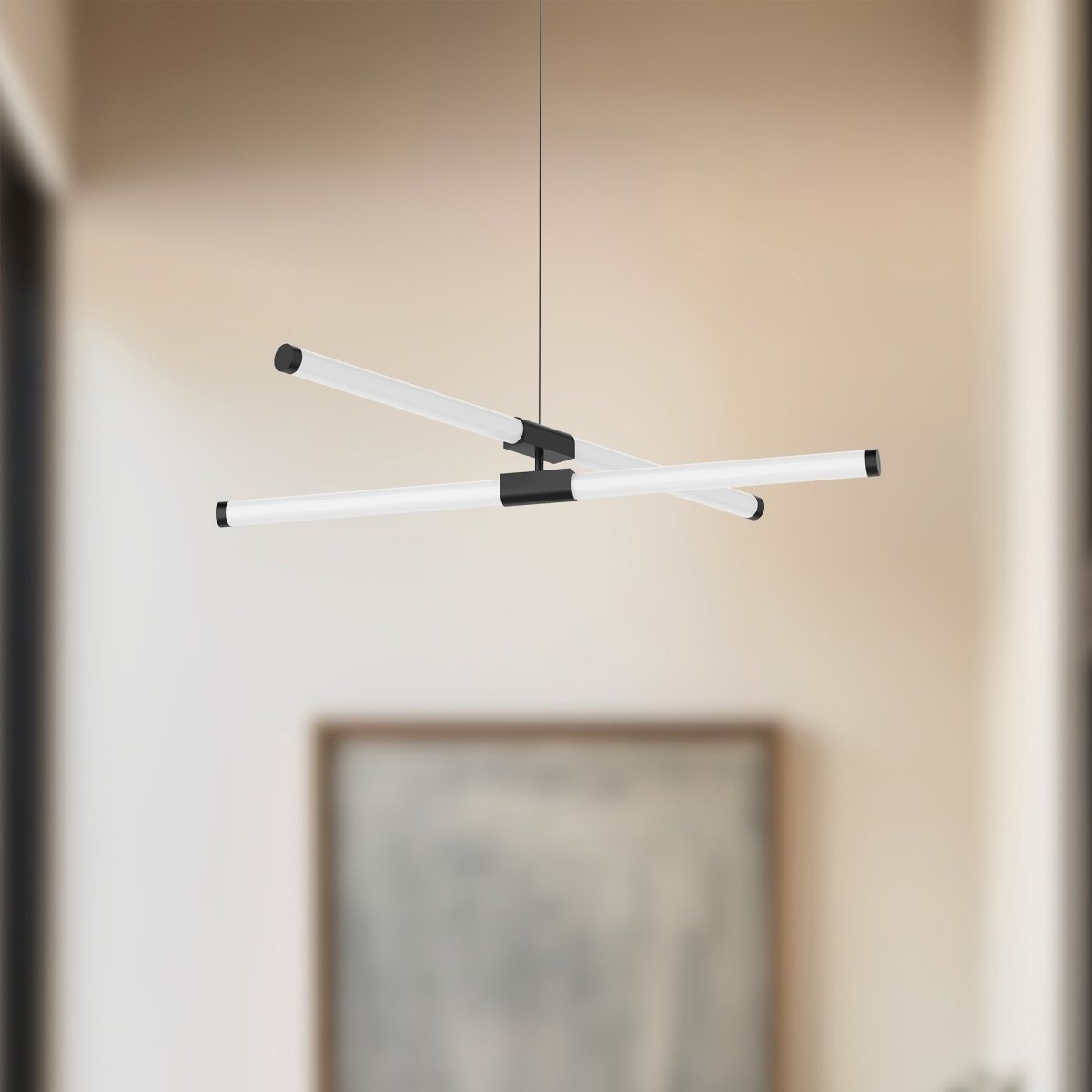 Chandelier Akari - Noir 35 1/2" by Kuzco Lighting | Luminaires & cie