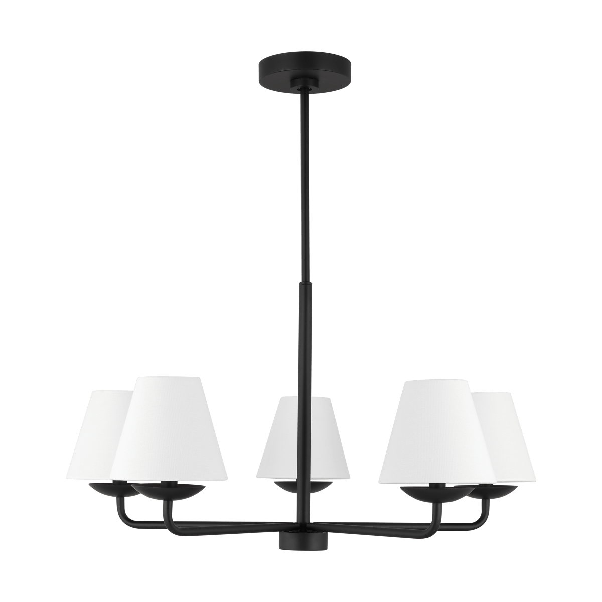 Chandelier Albion - Noir de minuit 28" by Visual Comfort Studio | Luminaires & cie