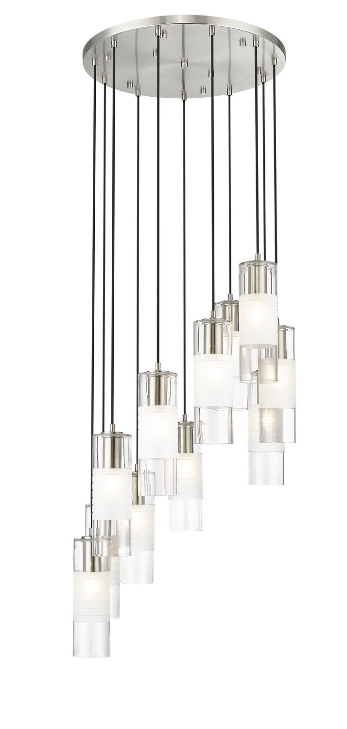 Lustre Alton Nickel brossé, 24" – Z-Lite