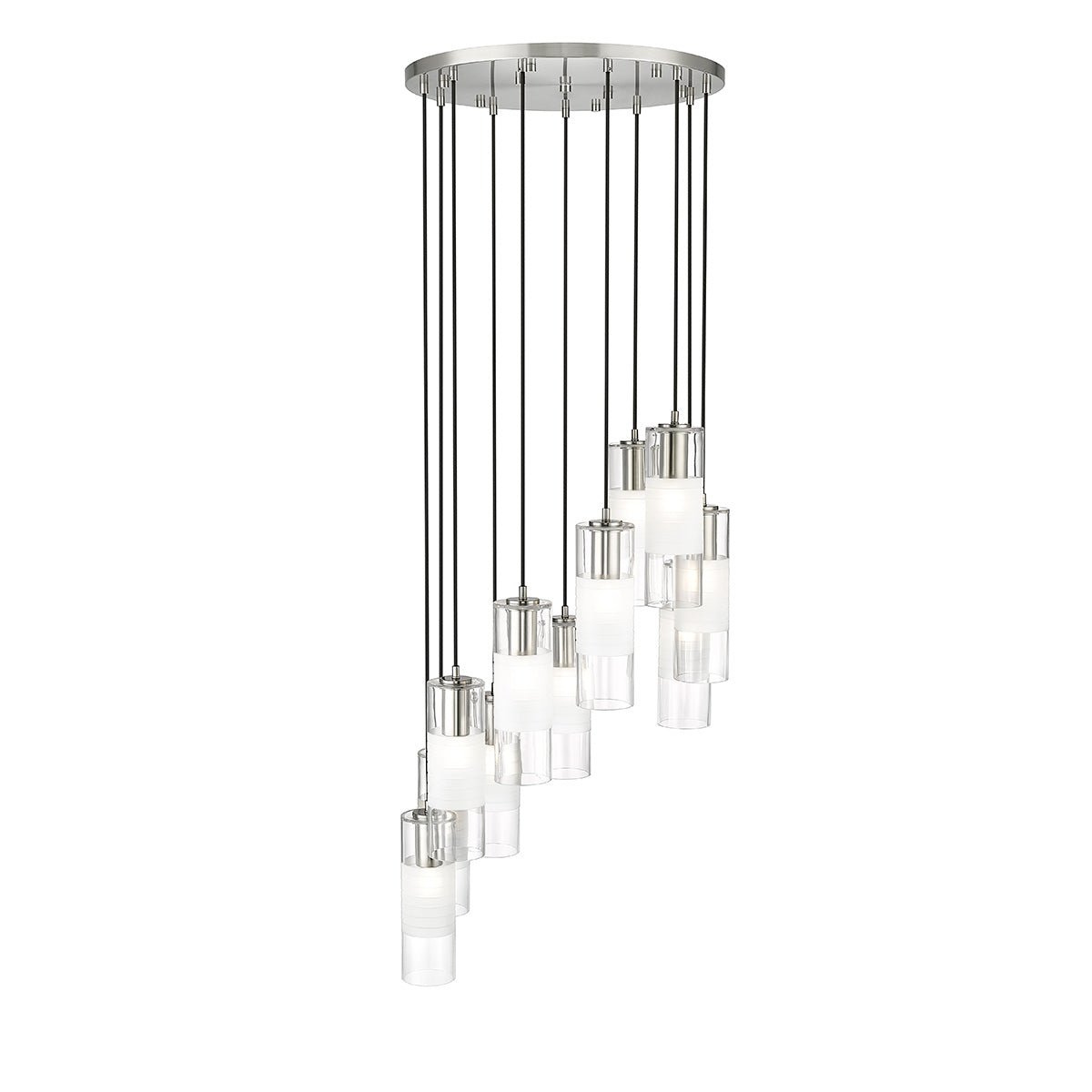 Chandelier Alton - Nickel brossé 24" by Z - Lite | Luminaires & cie