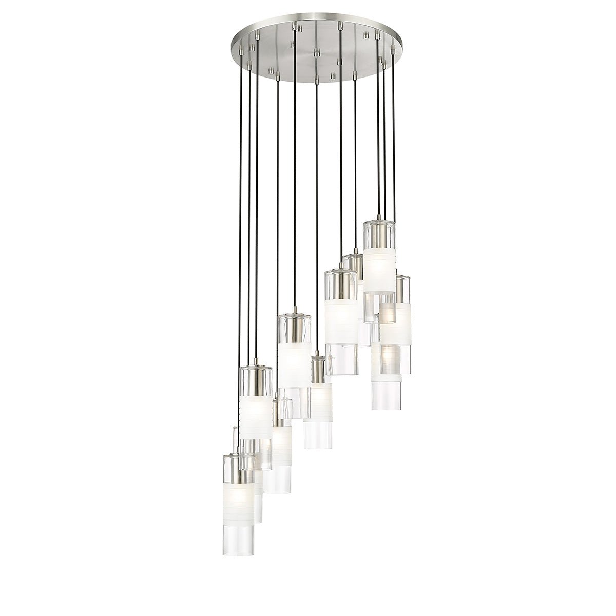 Chandelier Alton - Nickel brossé 24" by Z - Lite | Luminaires & cie