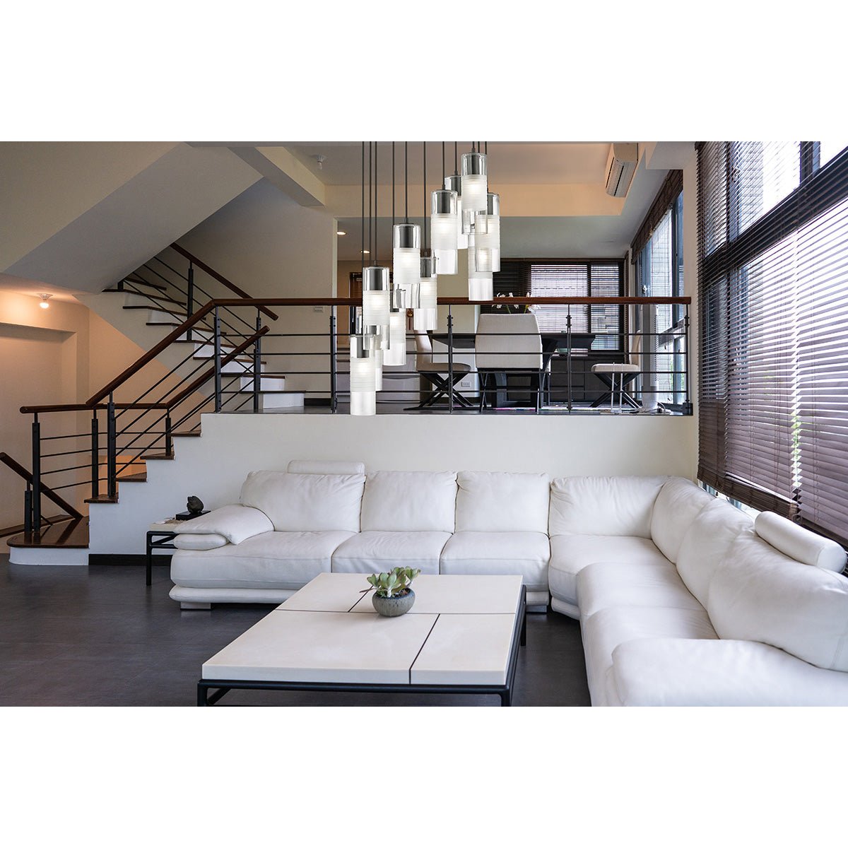 Chandelier Alton - Noir mat 24" by Z - Lite | Luminaires & cie