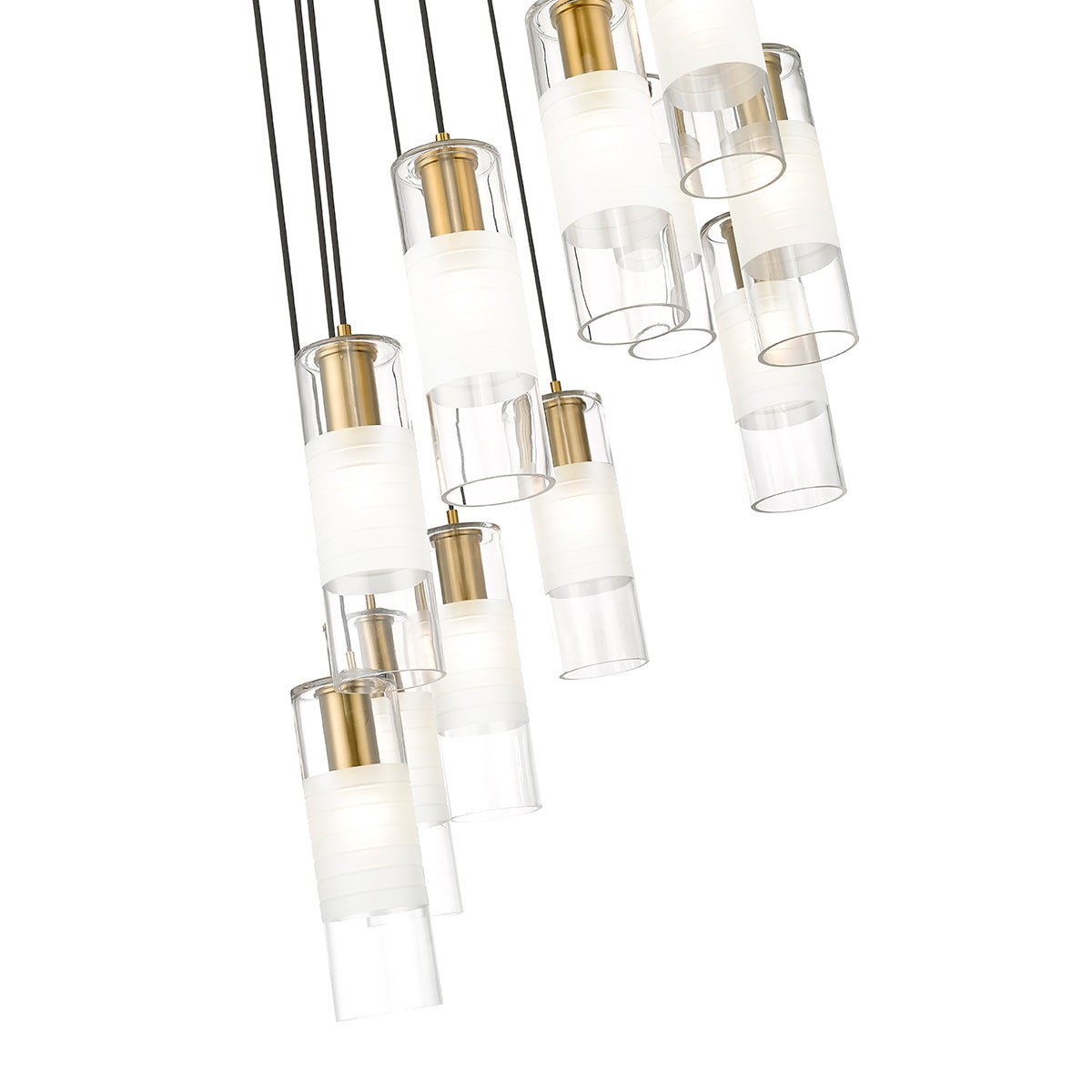 Chandelier Alton - Or moderne 24" by Z - Lite | Luminaires & cie