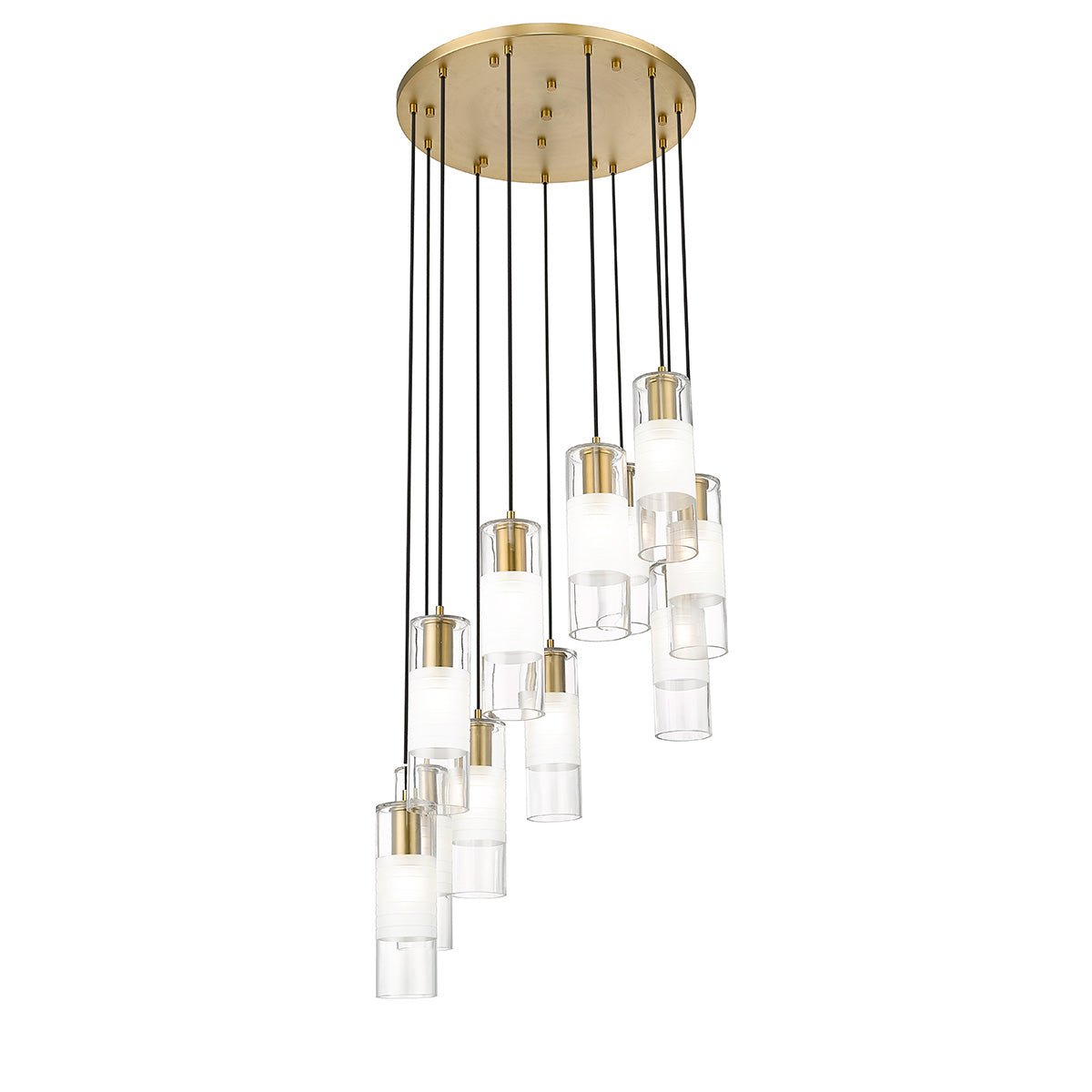 Chandelier Alton - Or moderne 24" by Z - Lite | Luminaires & cie