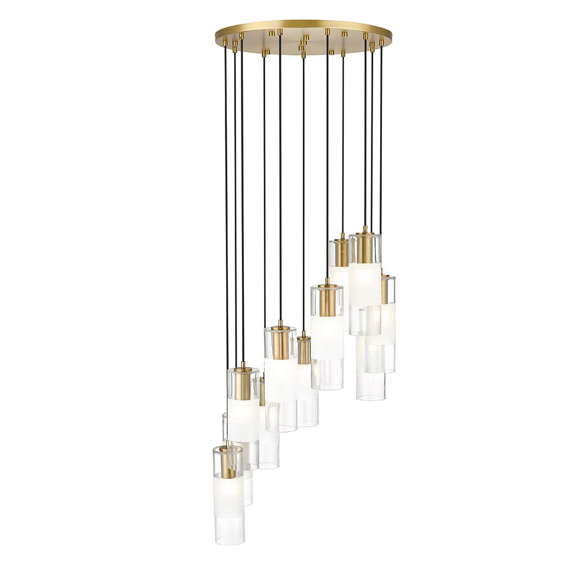 Chandelier Alton - Or moderne 24" by Z - Lite | Luminaires & cie