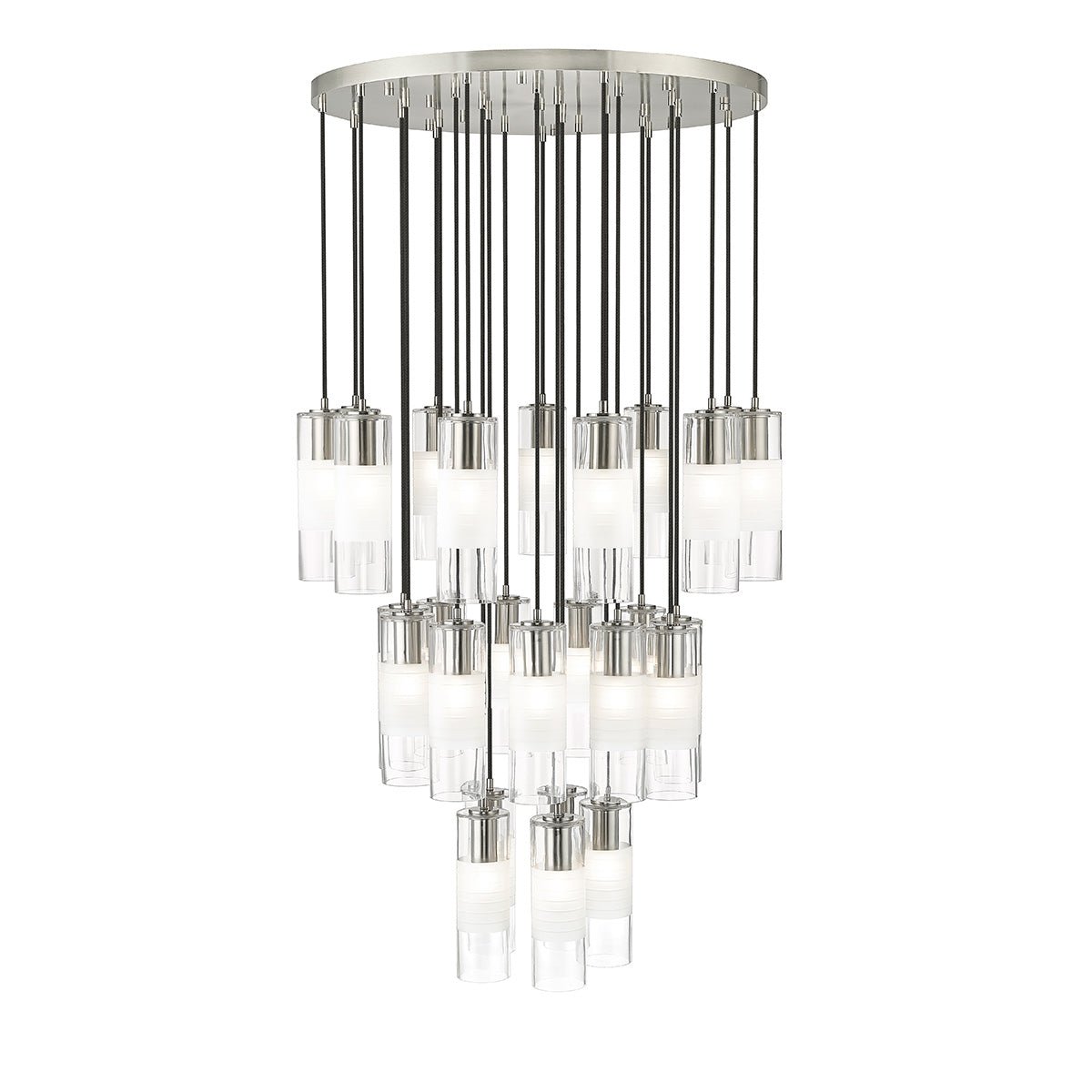 Chandelier Alton - Nickel brossé 36" by Z - Lite | Luminaires & cie