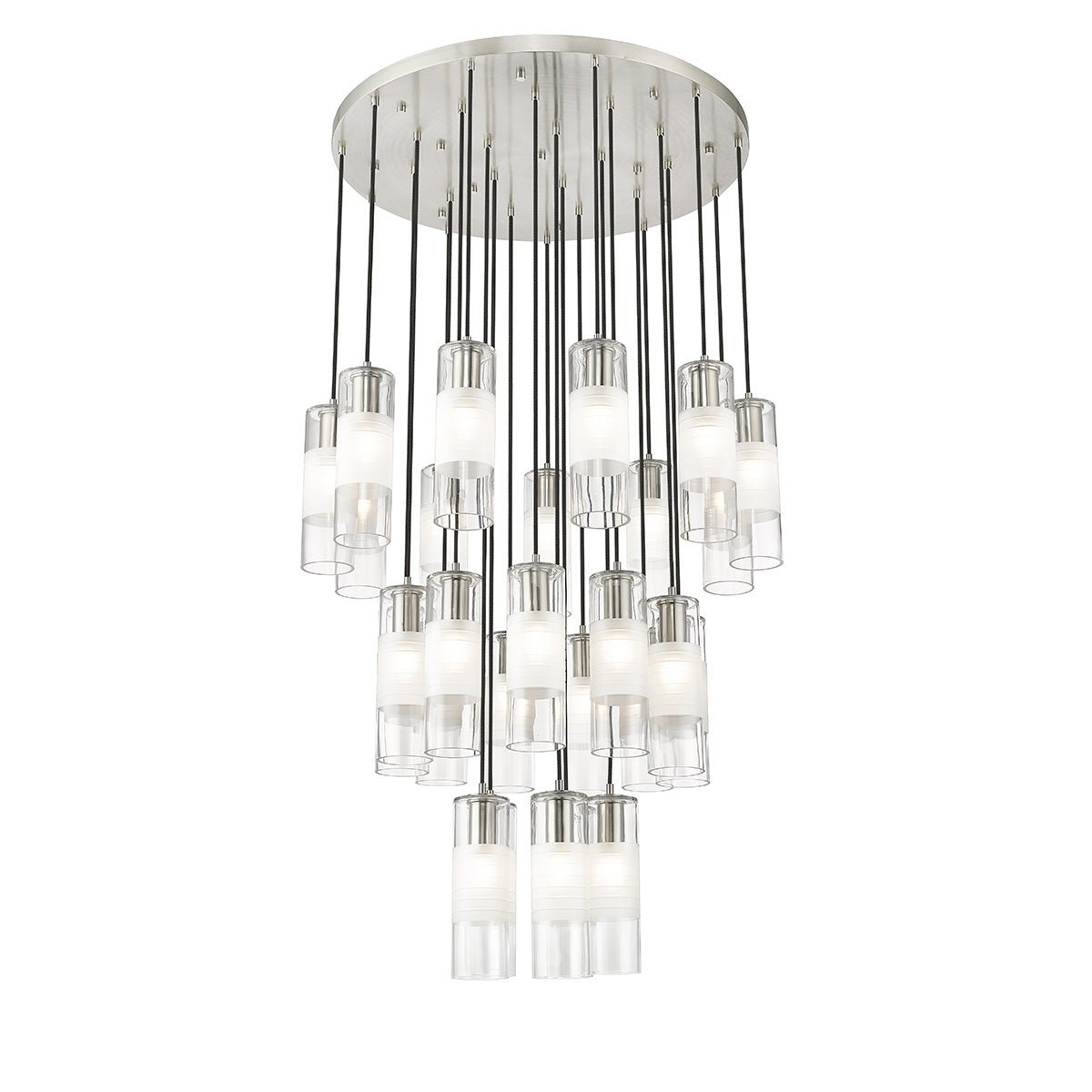 Chandelier Alton - Nickel brossé 36" by Z - Lite | Luminaires & cie