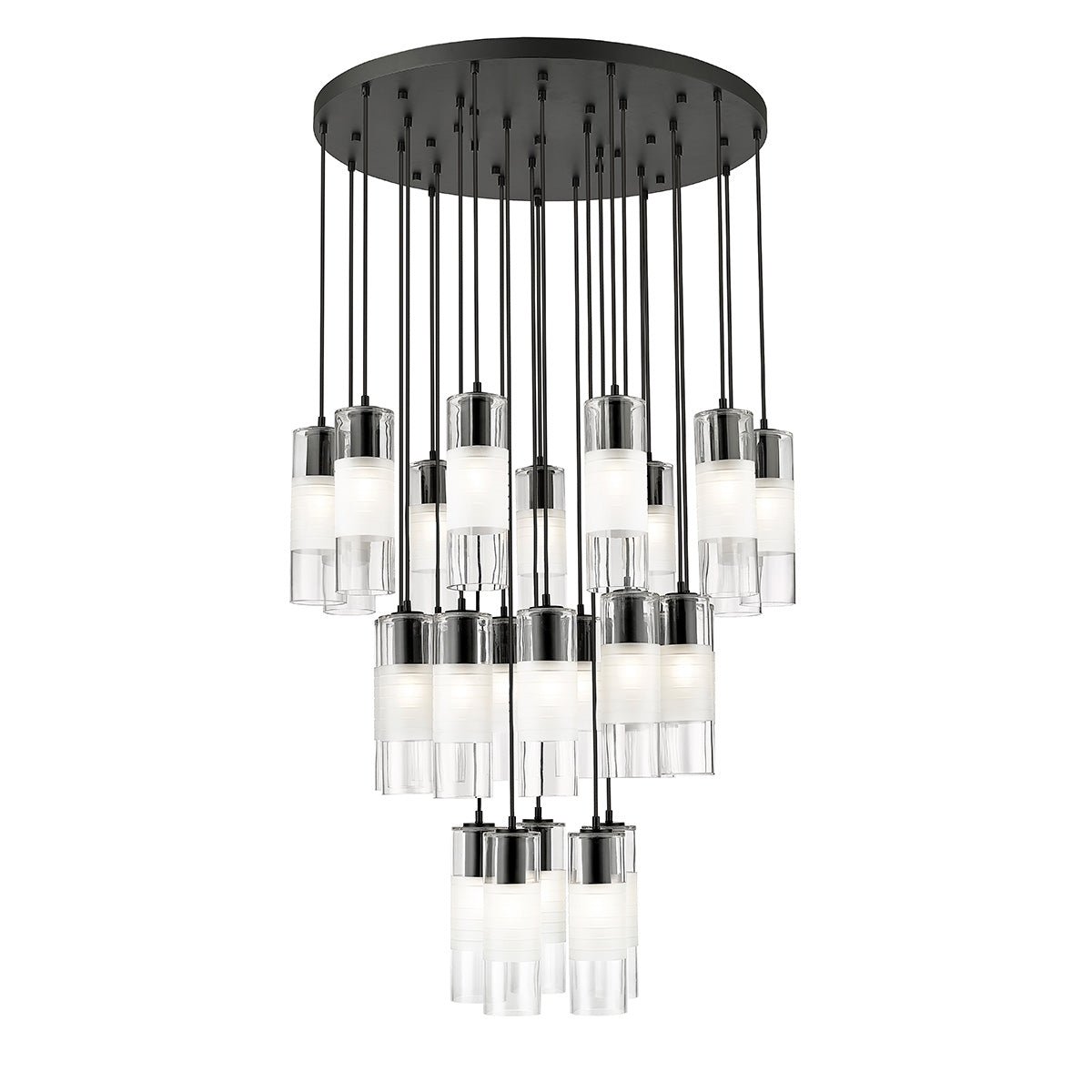 Chandelier Alton - Noir mat 36" by Z - Lite | Luminaires & cie
