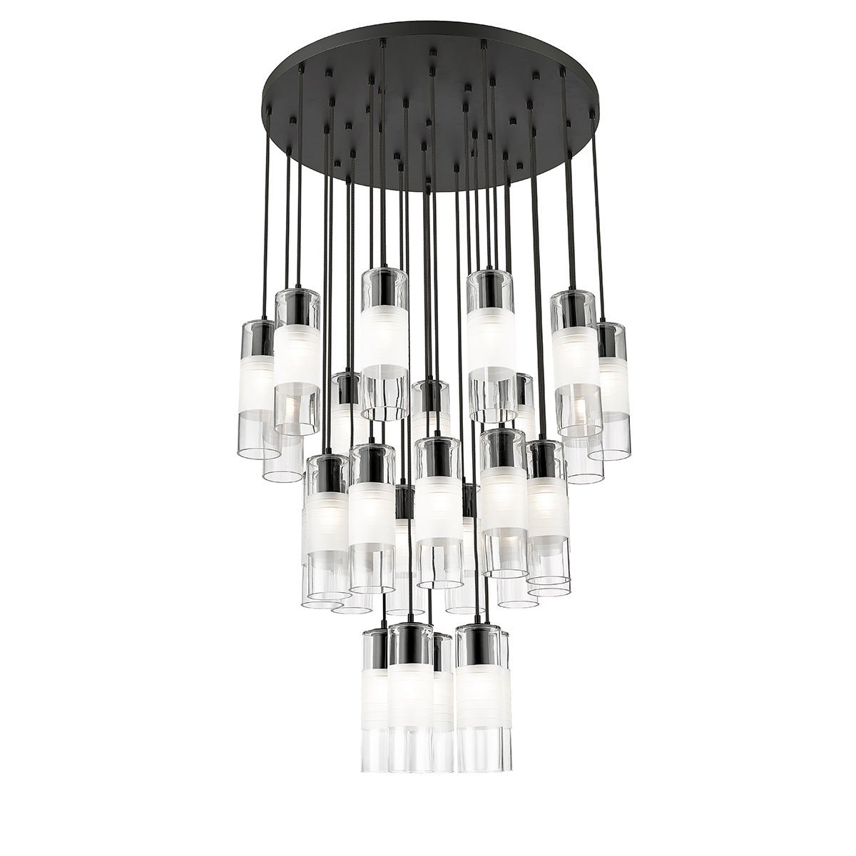 Chandelier Alton - Noir mat 36" by Z - Lite | Luminaires & cie