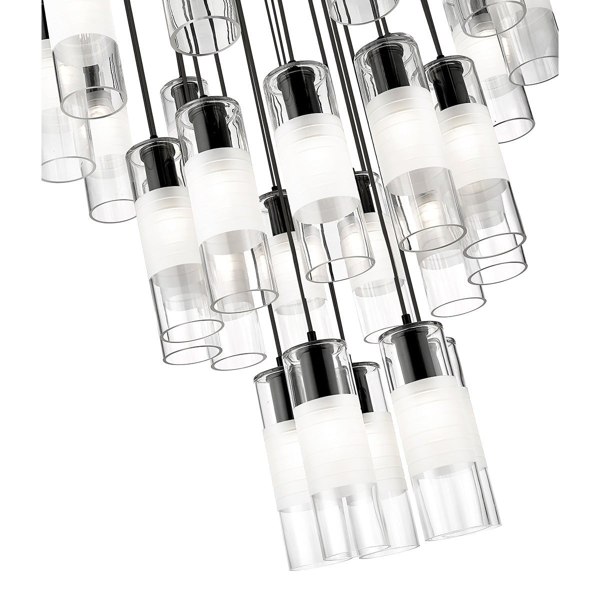 Chandelier Alton - Noir mat 36" by Z - Lite | Luminaires & cie