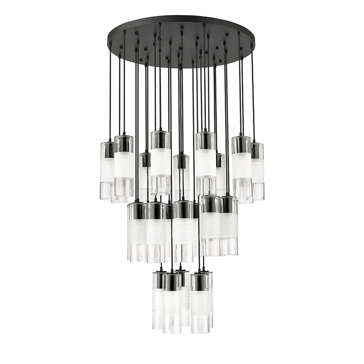 Chandelier Alton - Noir mat 36" by Z - Lite | Luminaires & cie