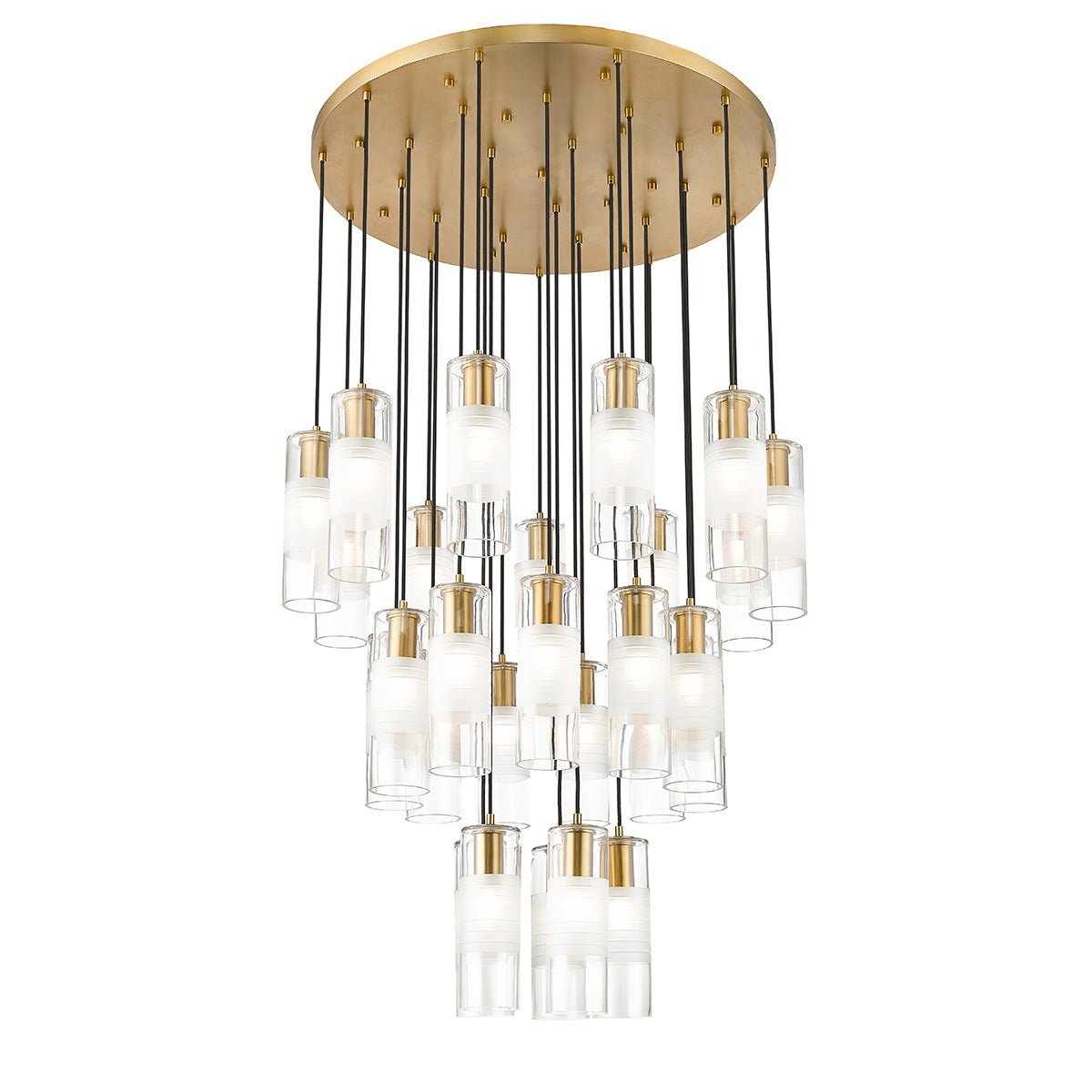 Chandelier Alton - Or moderne 36" by Z - Lite | Luminaires & cie