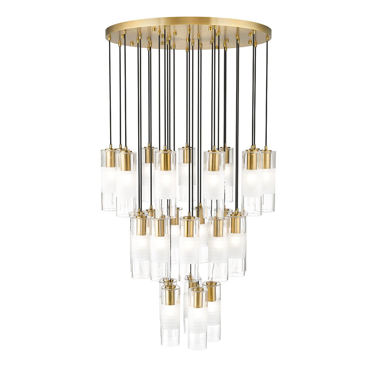 Chandelier Alton - Or moderne 36" by Z - Lite | Luminaires & cie
