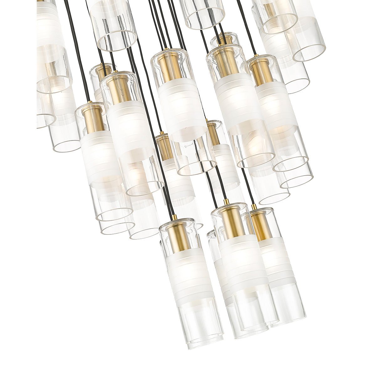 Chandelier Alton - Or moderne 36" by Z - Lite | Luminaires & cie