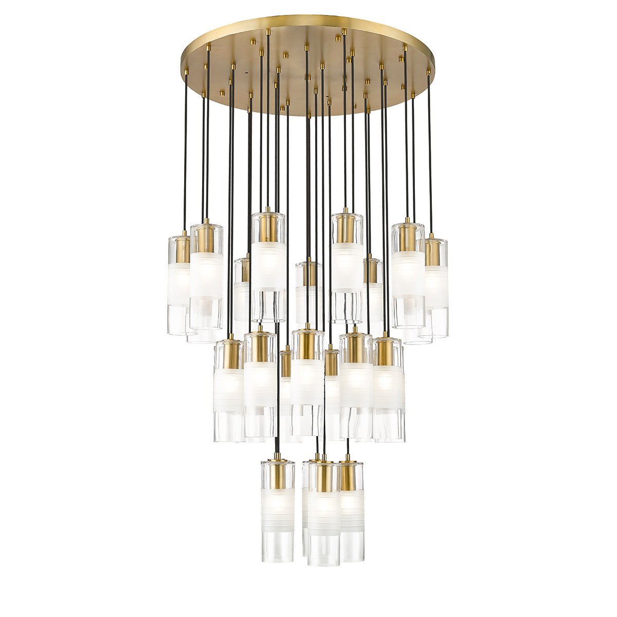 Chandelier Alton - Or moderne 36" by Z - Lite | Luminaires & cie