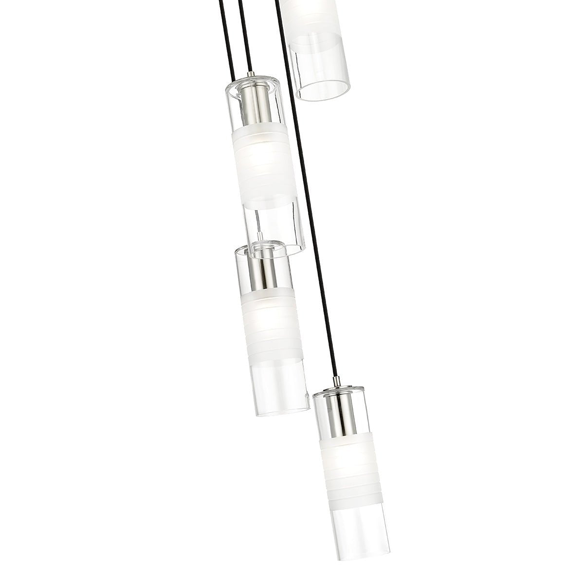 Chandelier Alton - Nickel brossé 12" by Z - Lite | Luminaires & cie