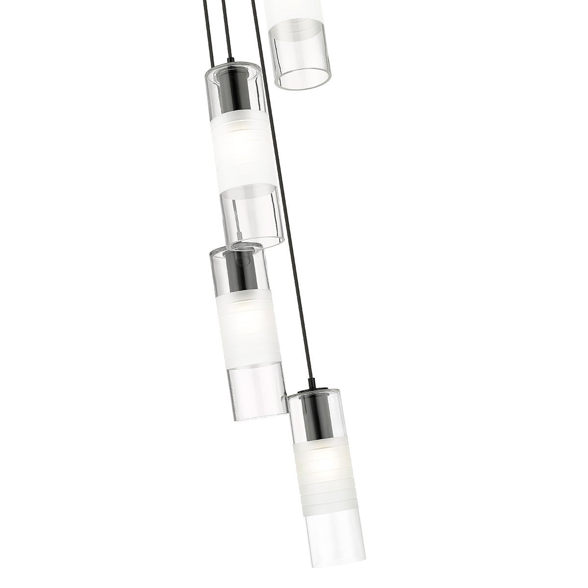 Chandelier Alton - Noir mat 12" by Z - Lite | Luminaires & cie