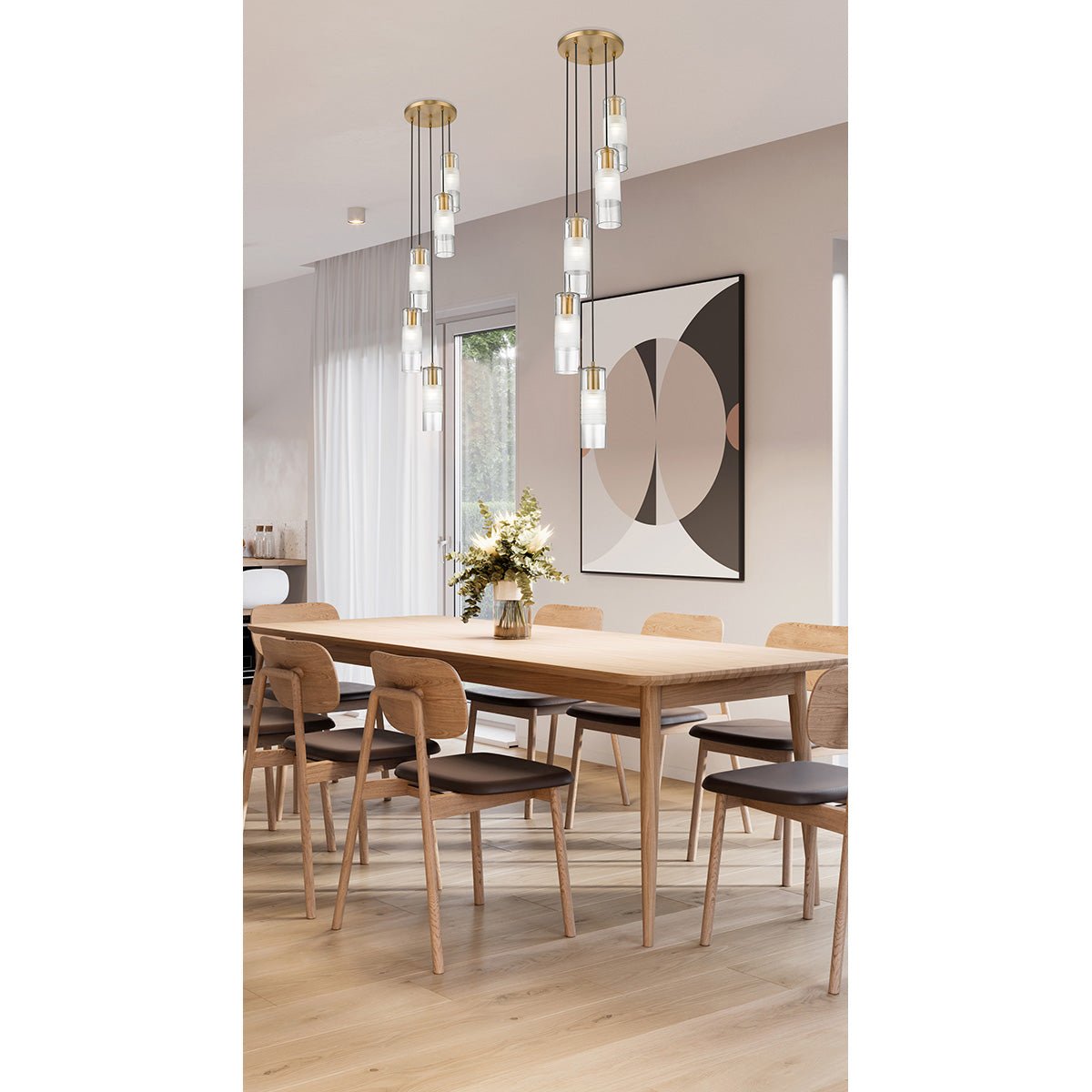 Chandelier Alton - Or moderne 12" by Z - Lite | Luminaires & cie