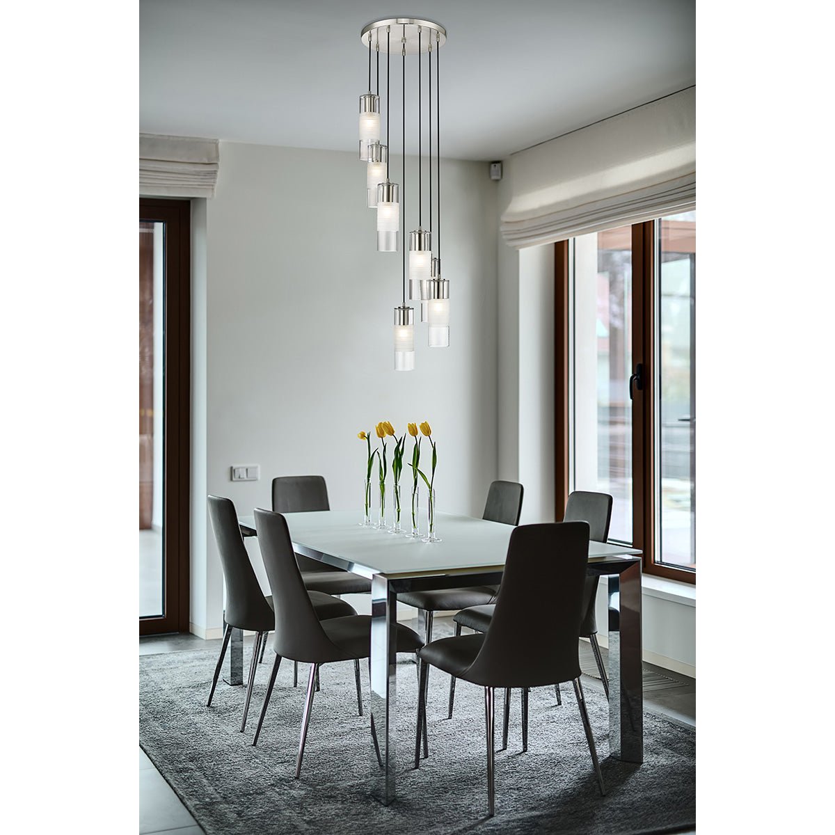 Chandelier Alton - Nickel brossé 18" by Z - Lite | Luminaires & cie