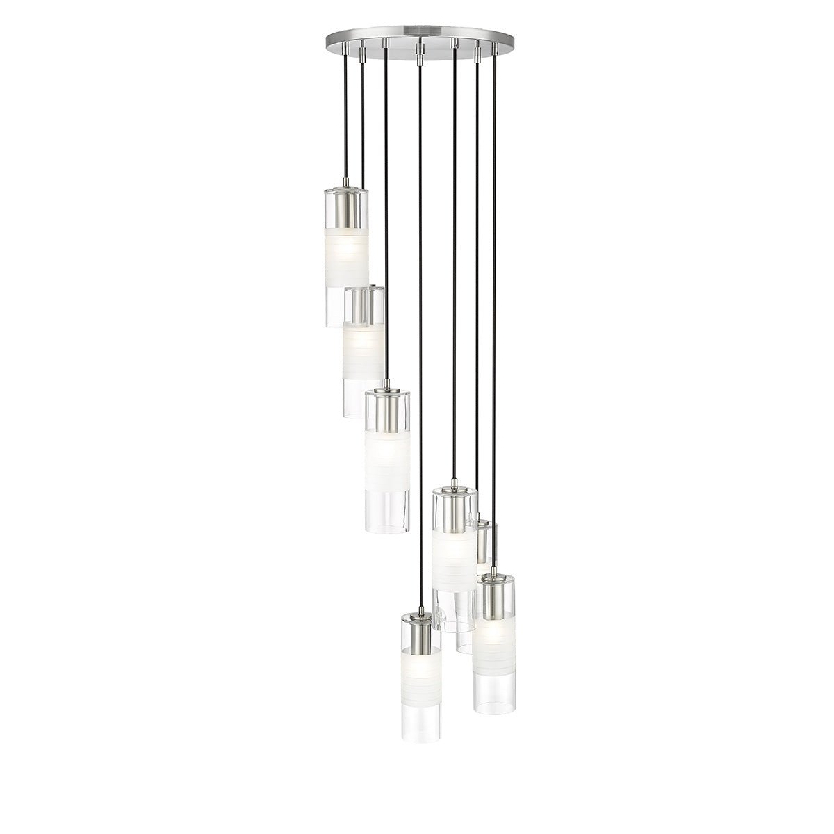 Chandelier Alton - Nickel brossé 18" by Z - Lite | Luminaires & cie