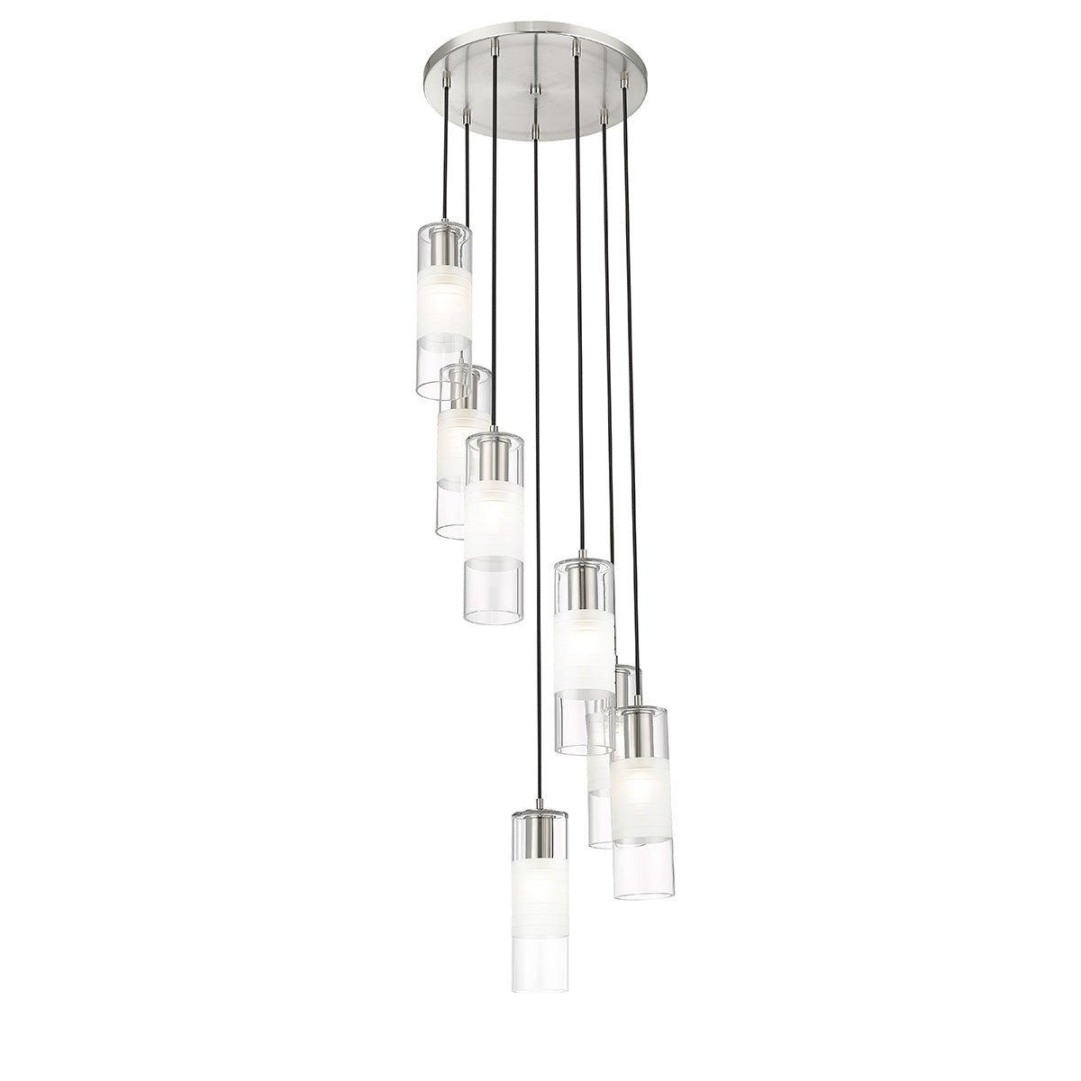 Chandelier Alton - Nickel brossé 18" by Z - Lite | Luminaires & cie
