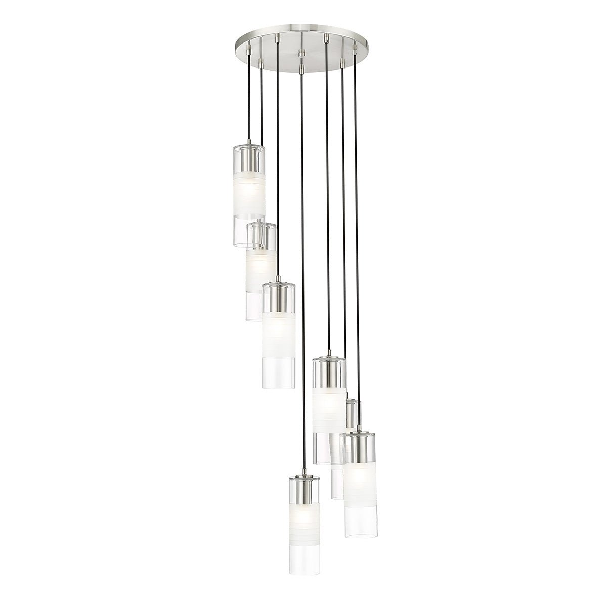 Chandelier Alton - Nickel brossé 18" by Z - Lite | Luminaires & cie