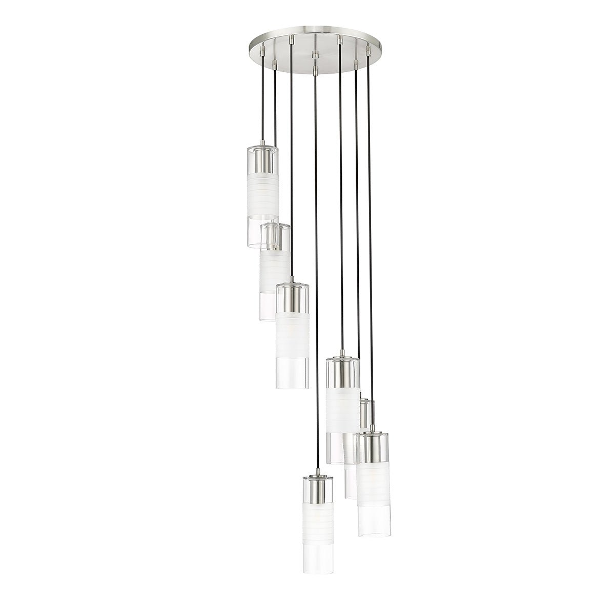 Chandelier Alton - Nickel brossé 18" by Z - Lite | Luminaires & cie