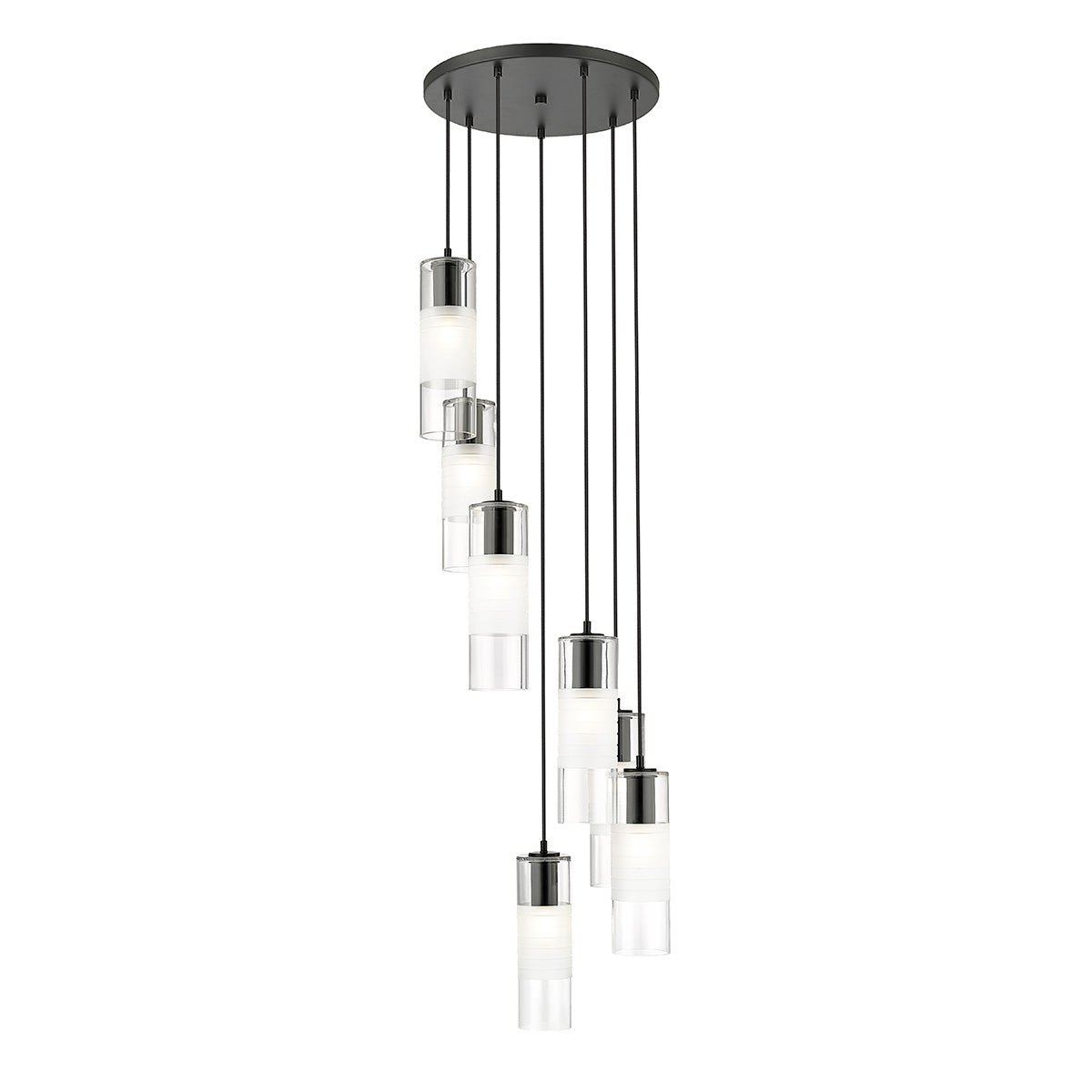 Chandelier Alton - Noir mat 18" by Z - Lite | Luminaires & cie