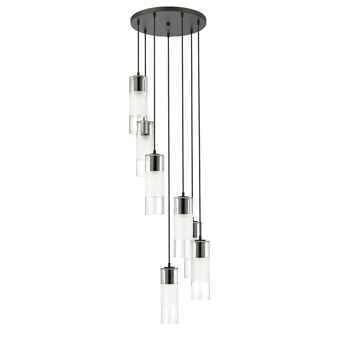 Chandelier Alton - Noir mat 18" by Z - Lite | Luminaires & cie