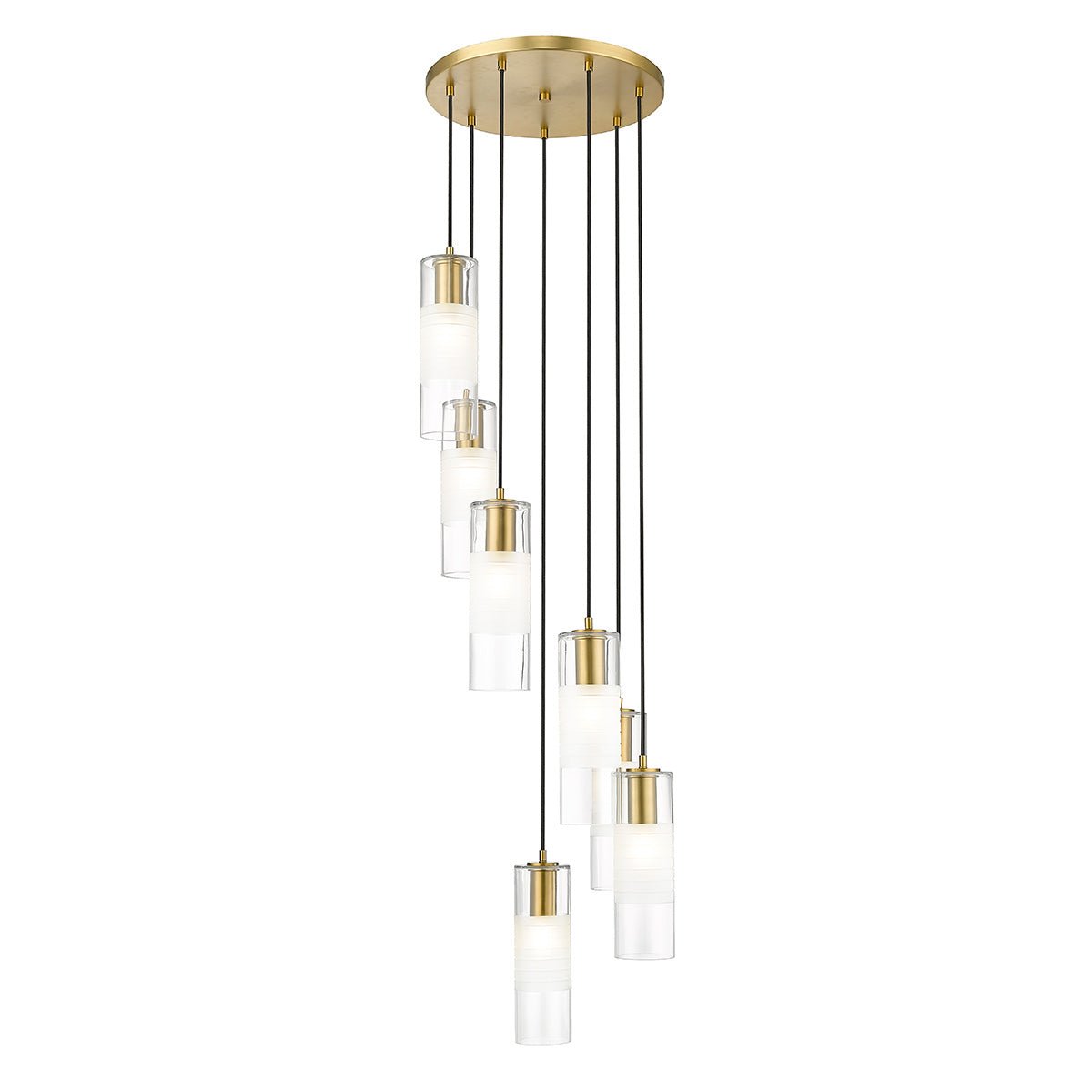 Chandelier Alton - Or moderne 18" by Z - Lite | Luminaires & cie