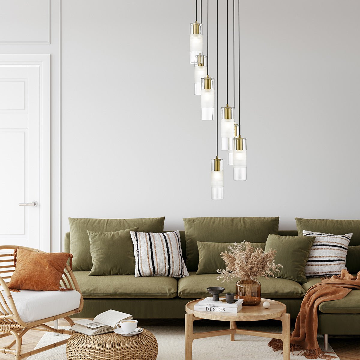 Chandelier Alton - Or moderne 18" by Z - Lite | Luminaires & cie