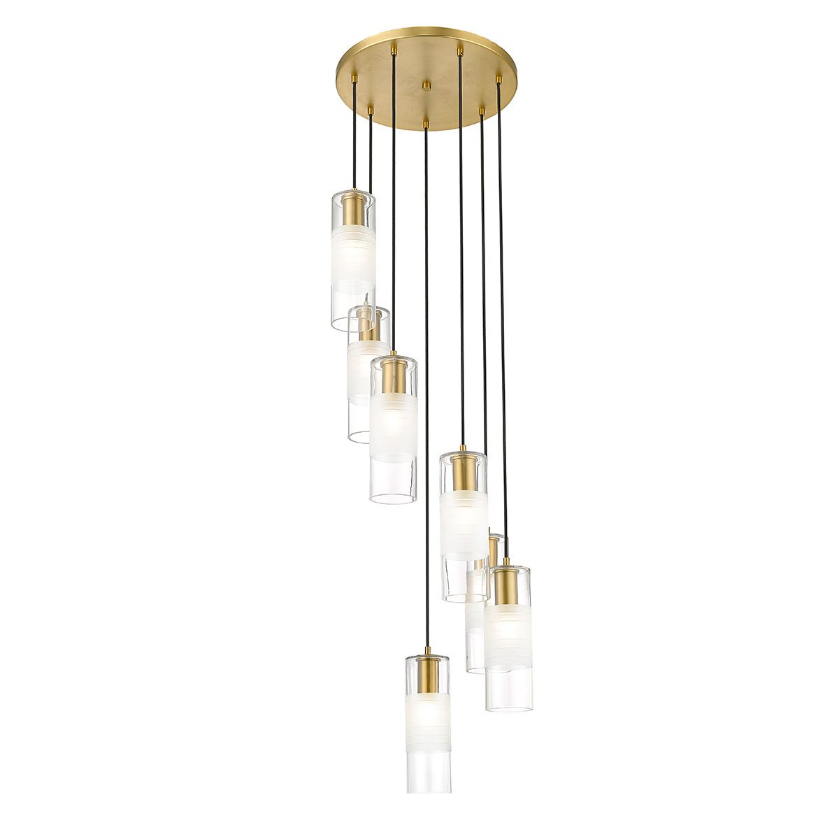 Chandelier Alton - Or moderne 18" by Z - Lite | Luminaires & cie