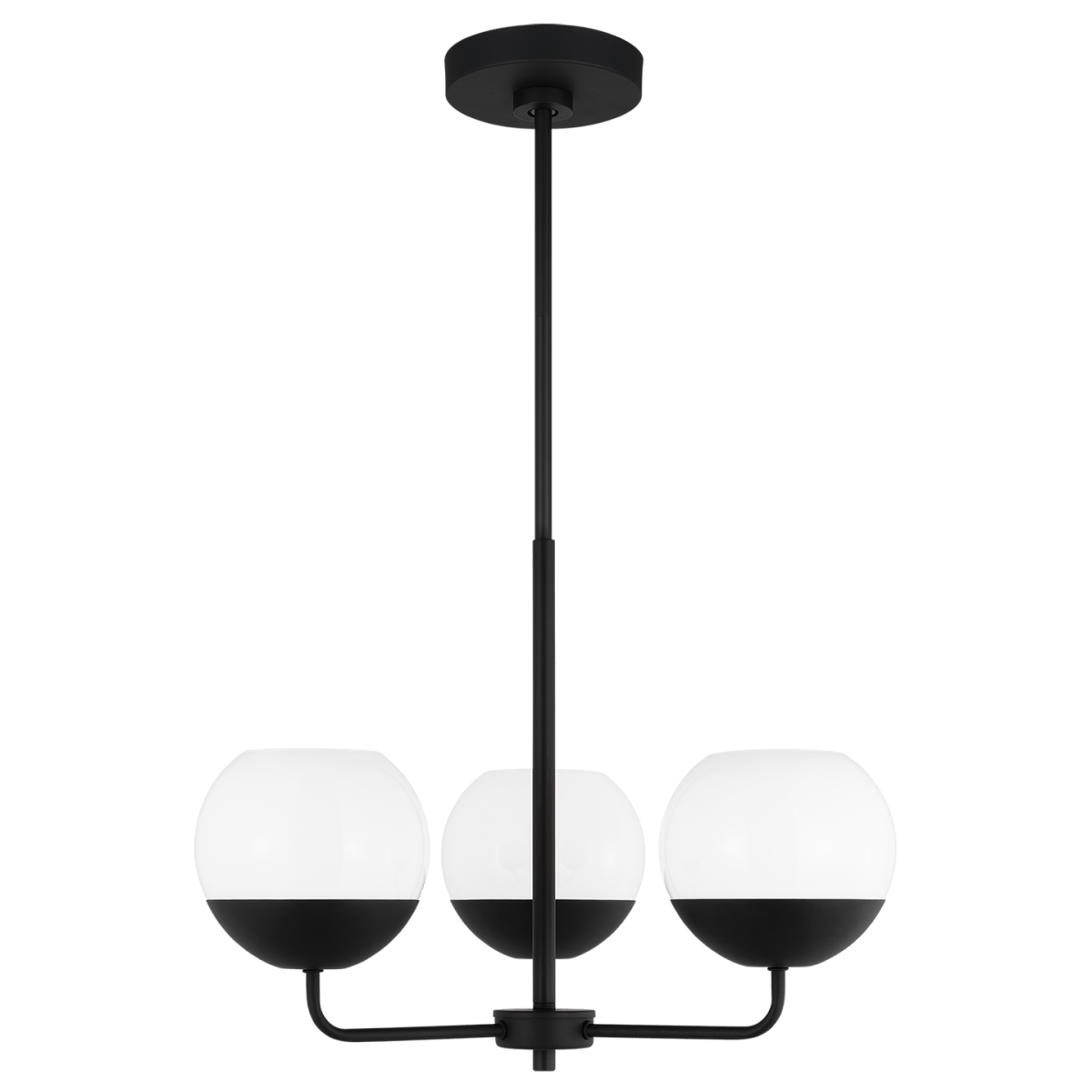 Chandelier Alvin - Noir de minuit 20 1/4" Ampoules non - incluses by Visual Comfort Studio | Luminaires & cie