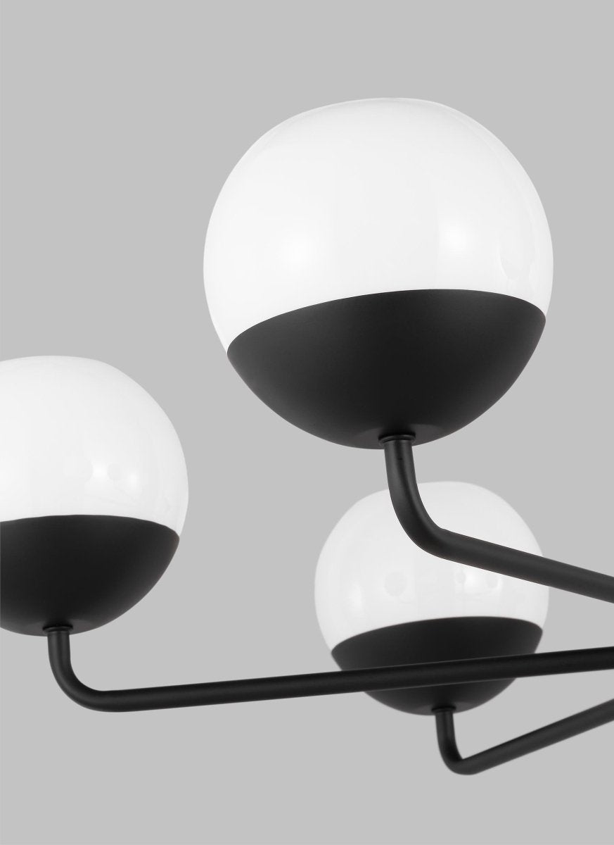 Chandelier Alvin - Noir de minuit 38 1/4" Ampoules DEL incluses by Visual Comfort Studio | Luminaires & cie
