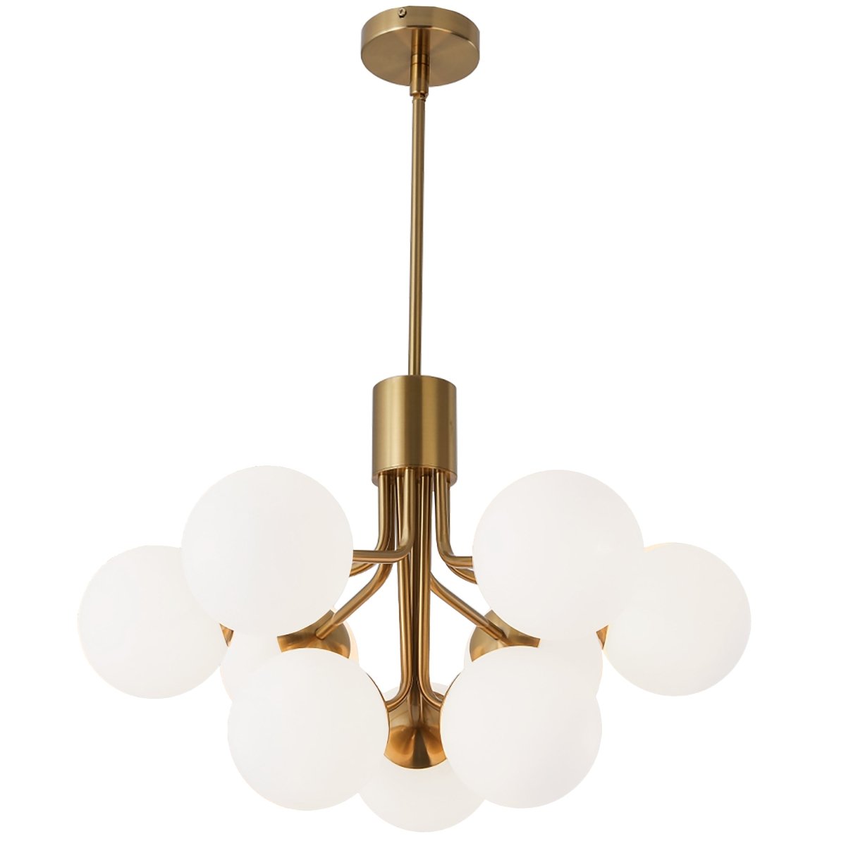 Chandelier Amanda - Laiton âgé 24" by Dainolite | Luminaires & cie