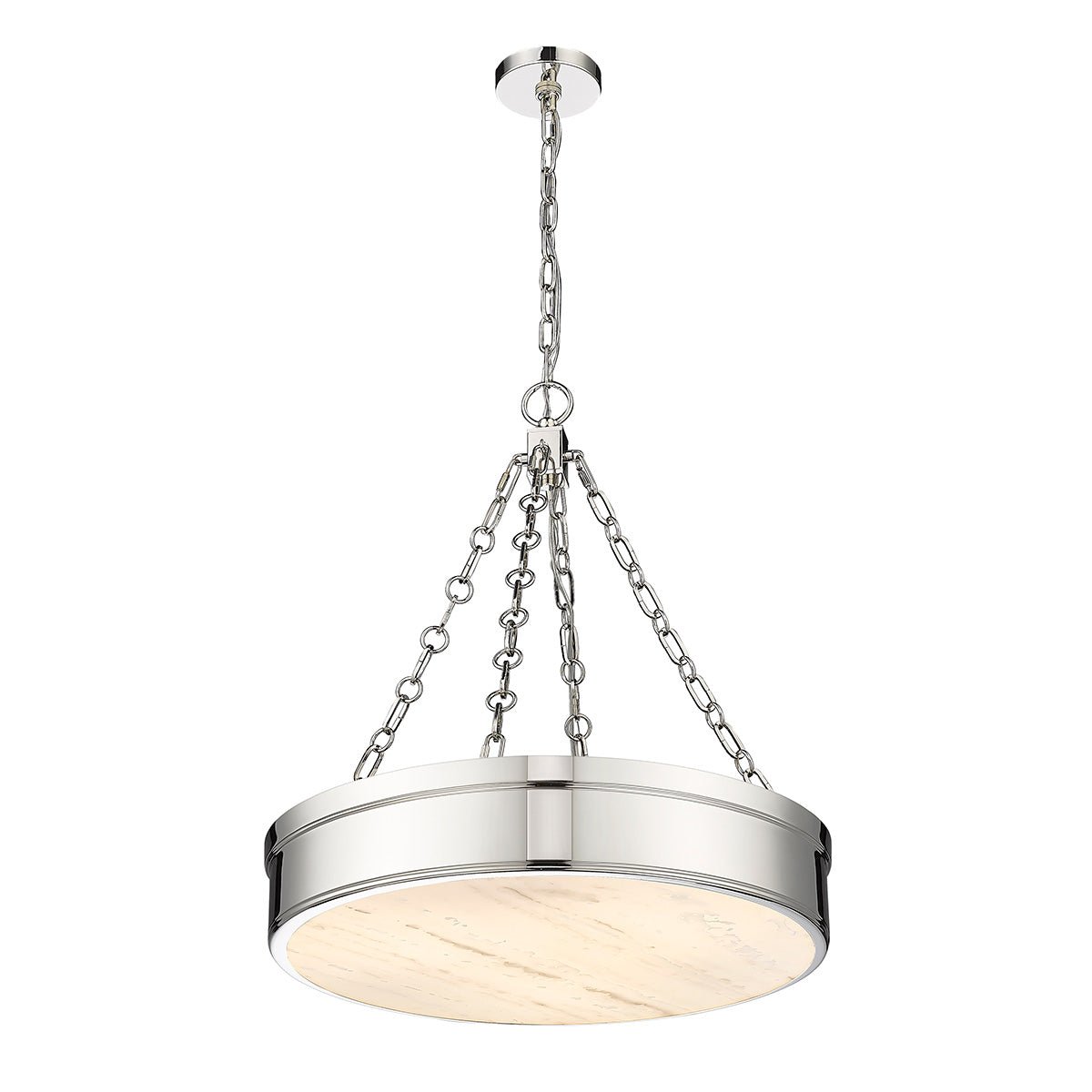 Chandelier Anders - Nickel poli by Z - Lite | Luminaires & cie
