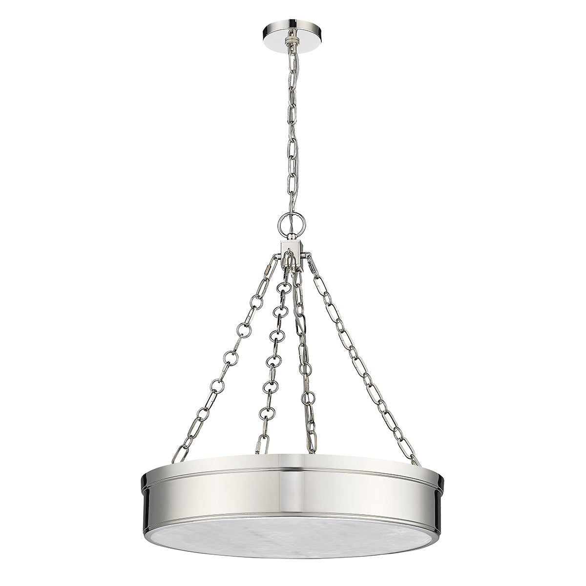 Chandelier Anders - Nickel poli by Z - Lite | Luminaires & cie