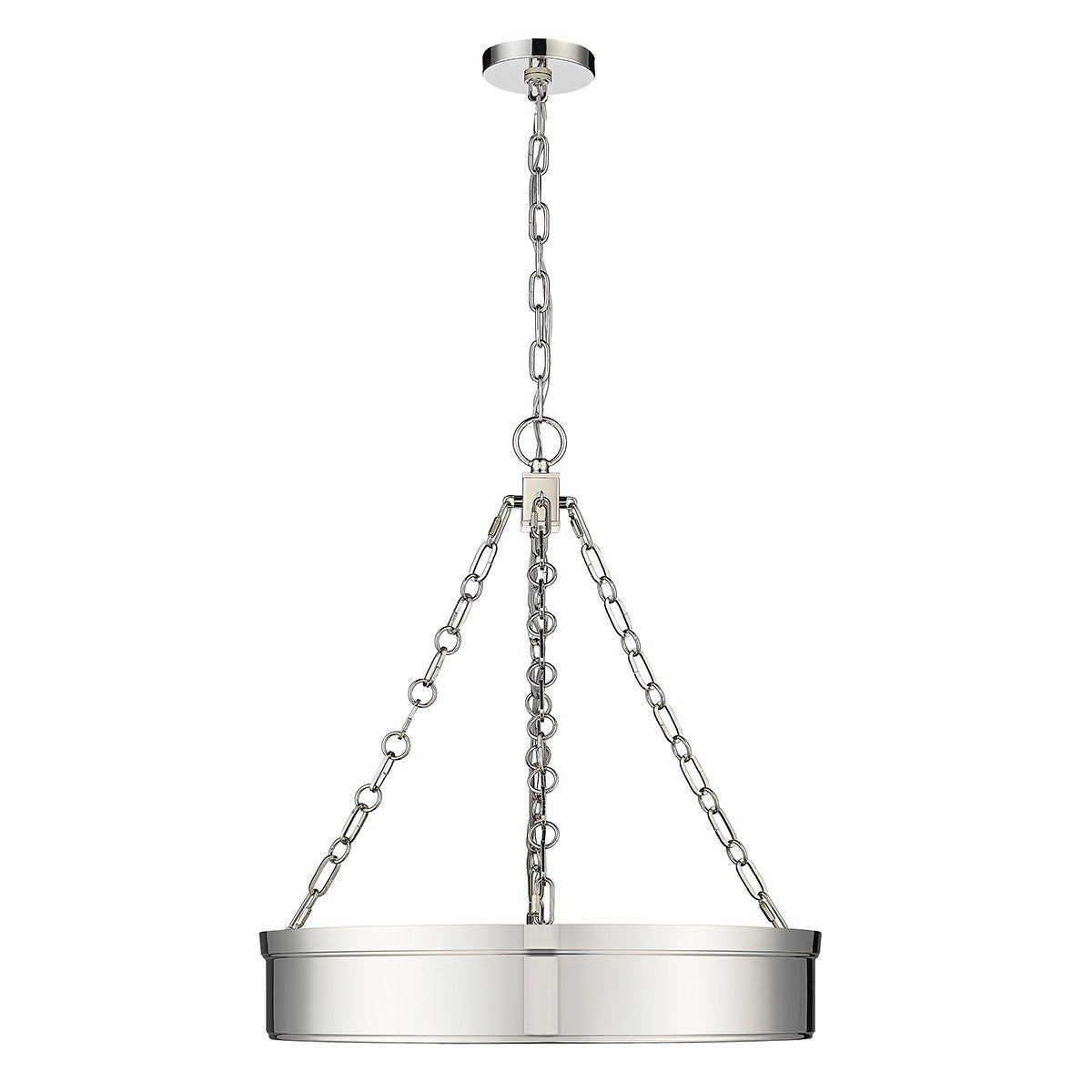 Chandelier Anders - Nickel poli by Z - Lite | Luminaires & cie