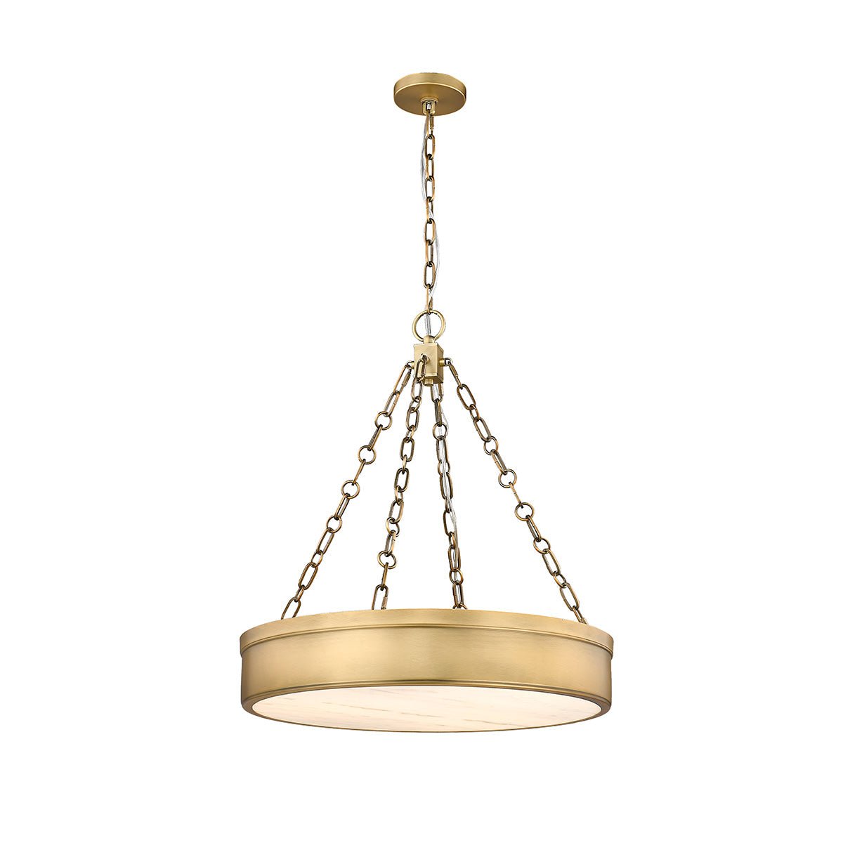 Chandelier Anders - Laiton frotté by Z - Lite | Luminaires & cie