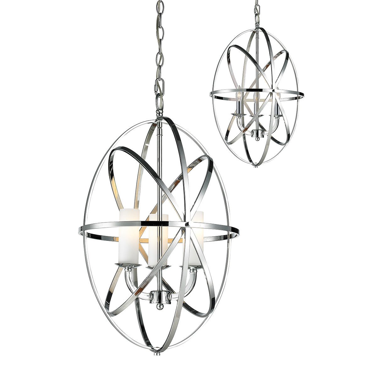 Chandelier Aranya - Chromé 16" by Z - Lite | Luminaires & cie